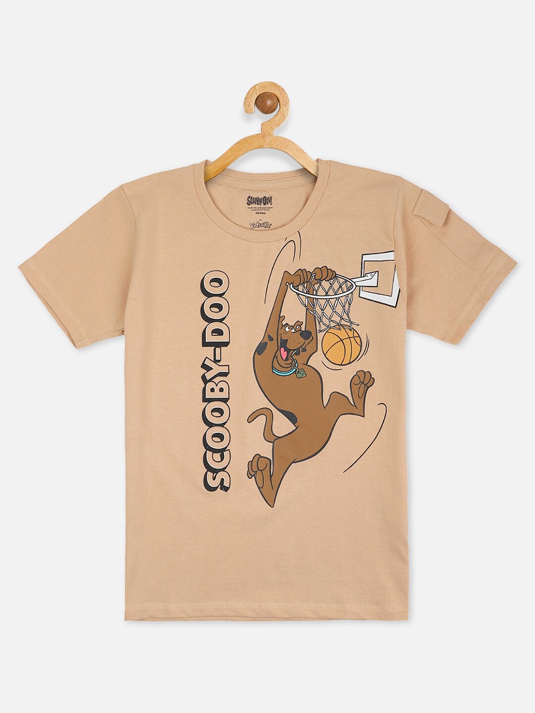 

Kids Ville Boys Scooby Doo Printed Cotton T-Shirt, Pink