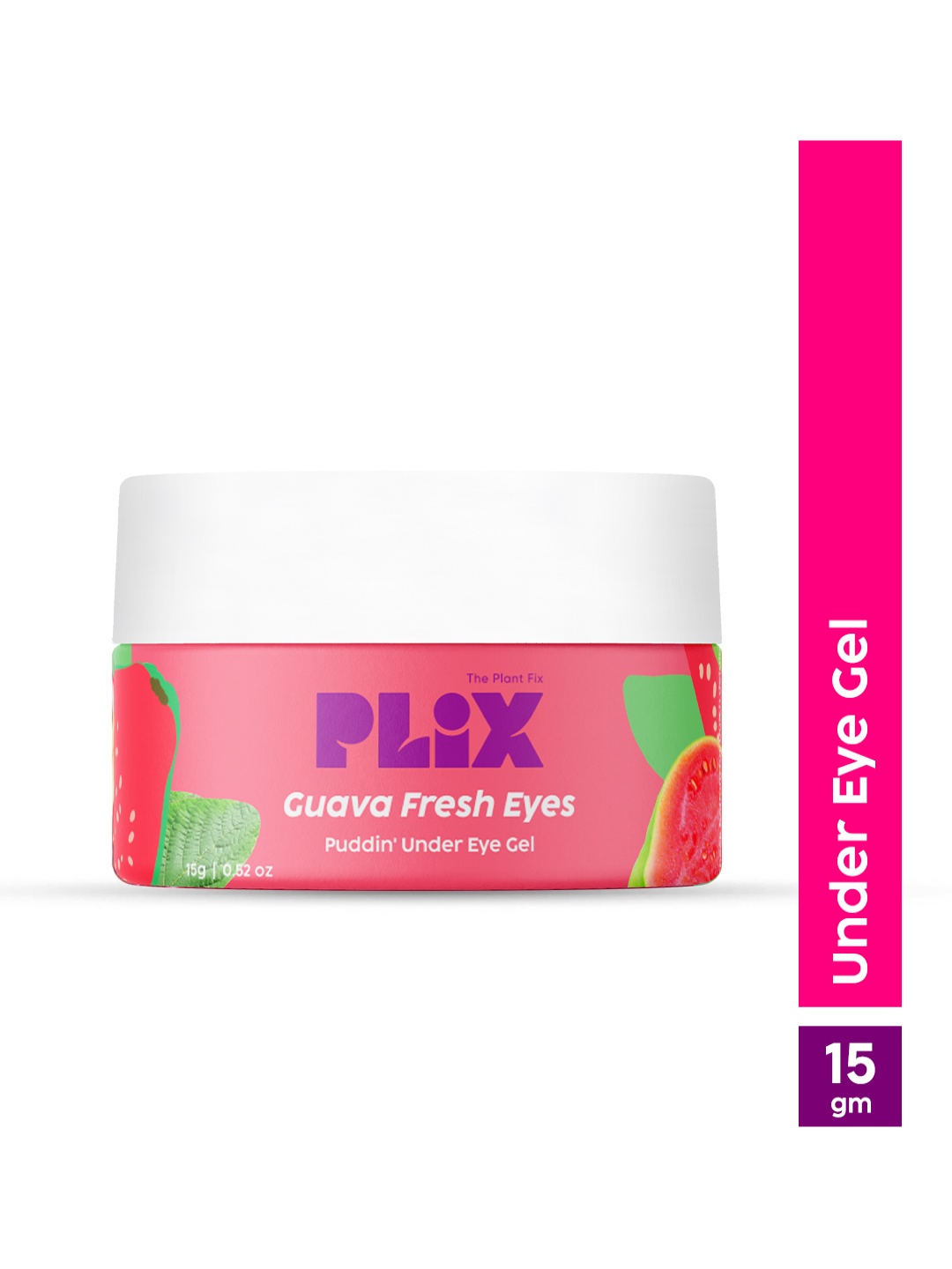 

PLIX THE PLANT FIX Guava Fresh Eyes Puddin' Under-Eye Gel - 15 g, Pink