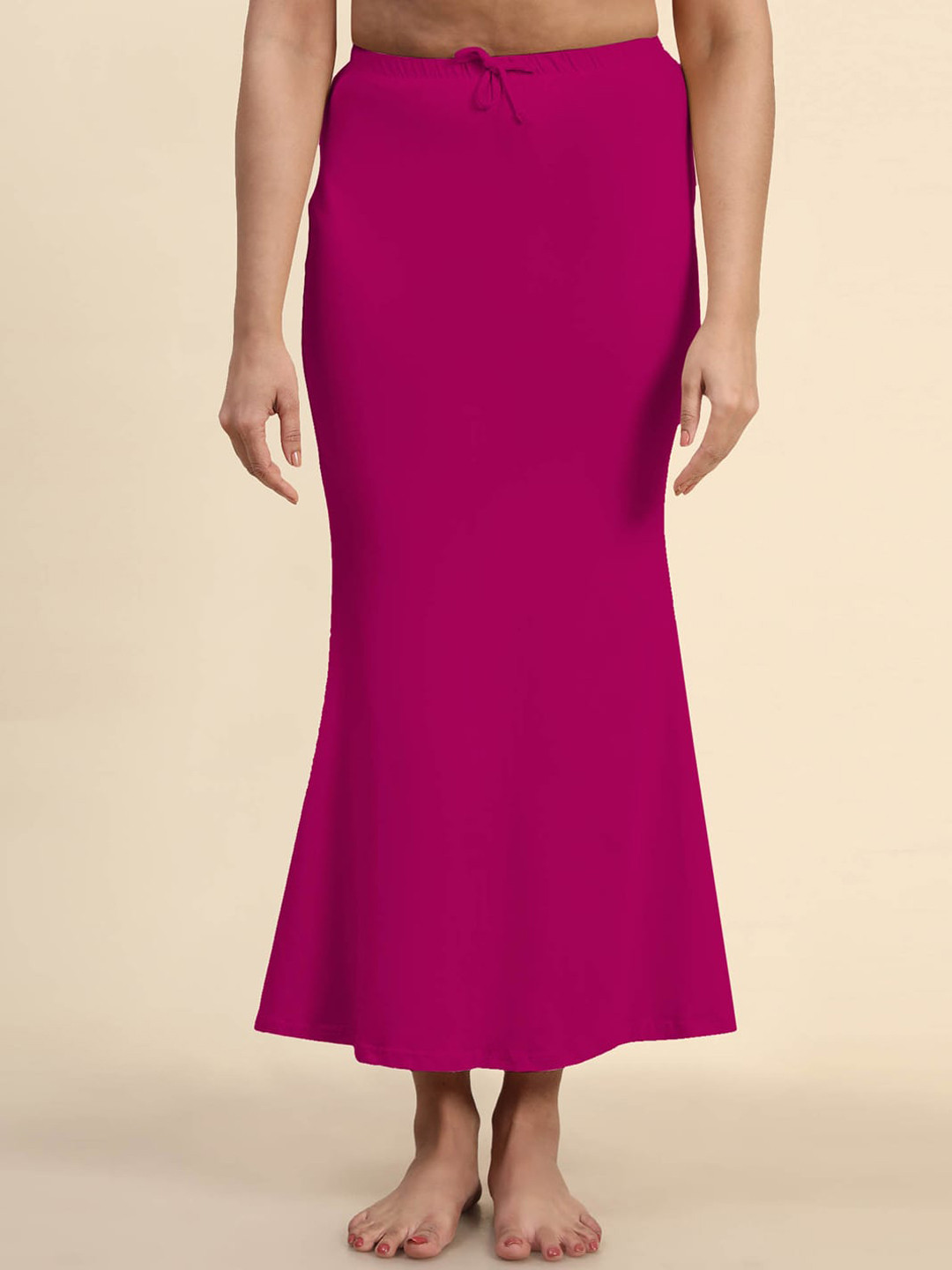 

Jaanvi Fish-Cut Saree Shapewear, Pink