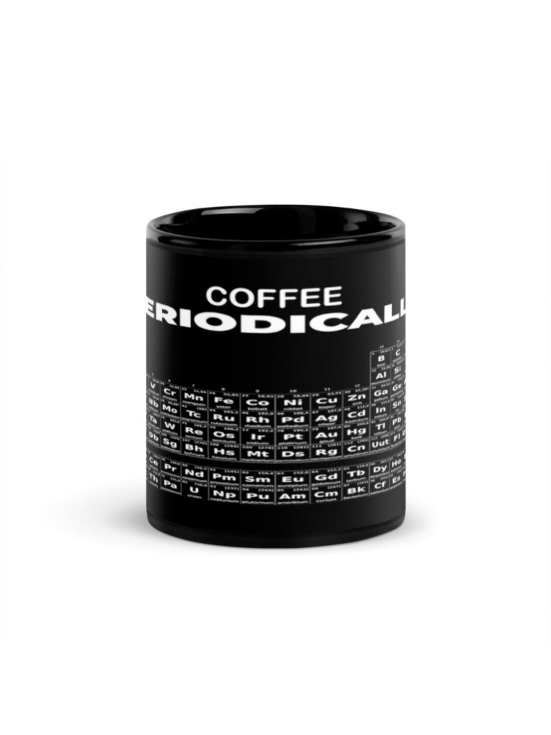 

RISH Black & White Quotes Printed Ceramic Coffee Mug-325 ml
