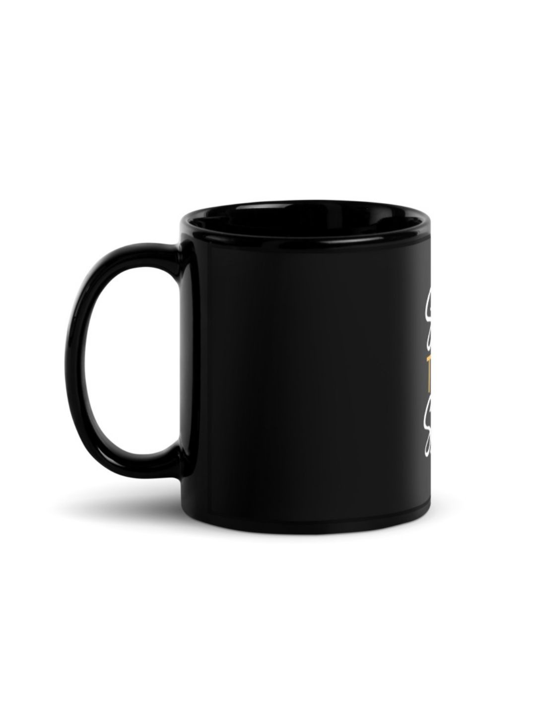 

RISH Black & White Printed Ceramic Glossy Mug-325ml