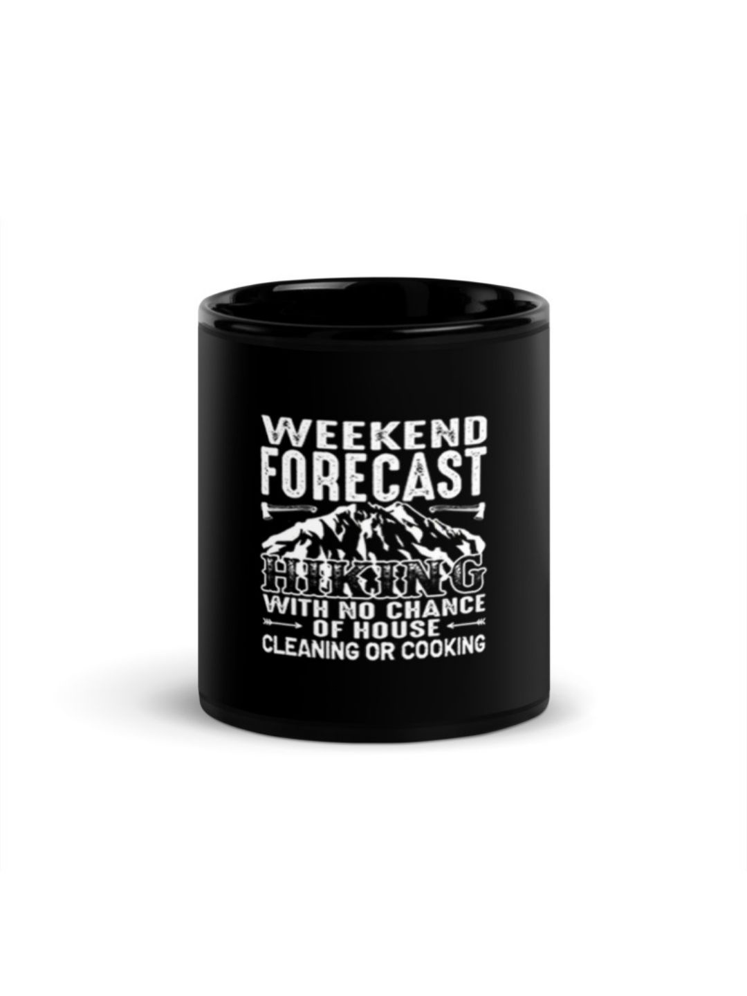 

RISH Black & White Printed Ceramic Glossy Coffee Mug 325 ml