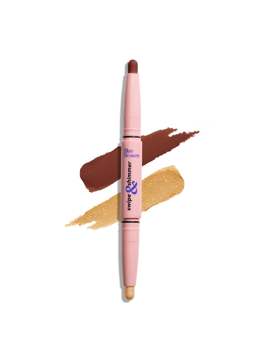 

Blue Heaven Swipe & Shimmer Waterproof Extreme Hold Eyeshadow Stick - Coco Cream, Brown