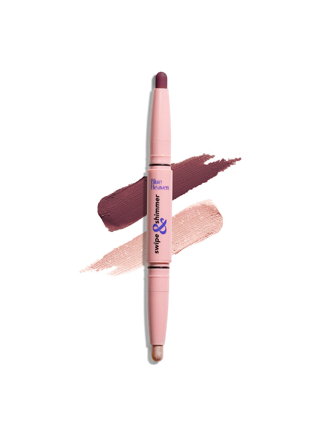 

Blue Heaven Swipe & Shimmer Waterproof Extreme Hold Eyeshadow Stick - Romanticism, Pink