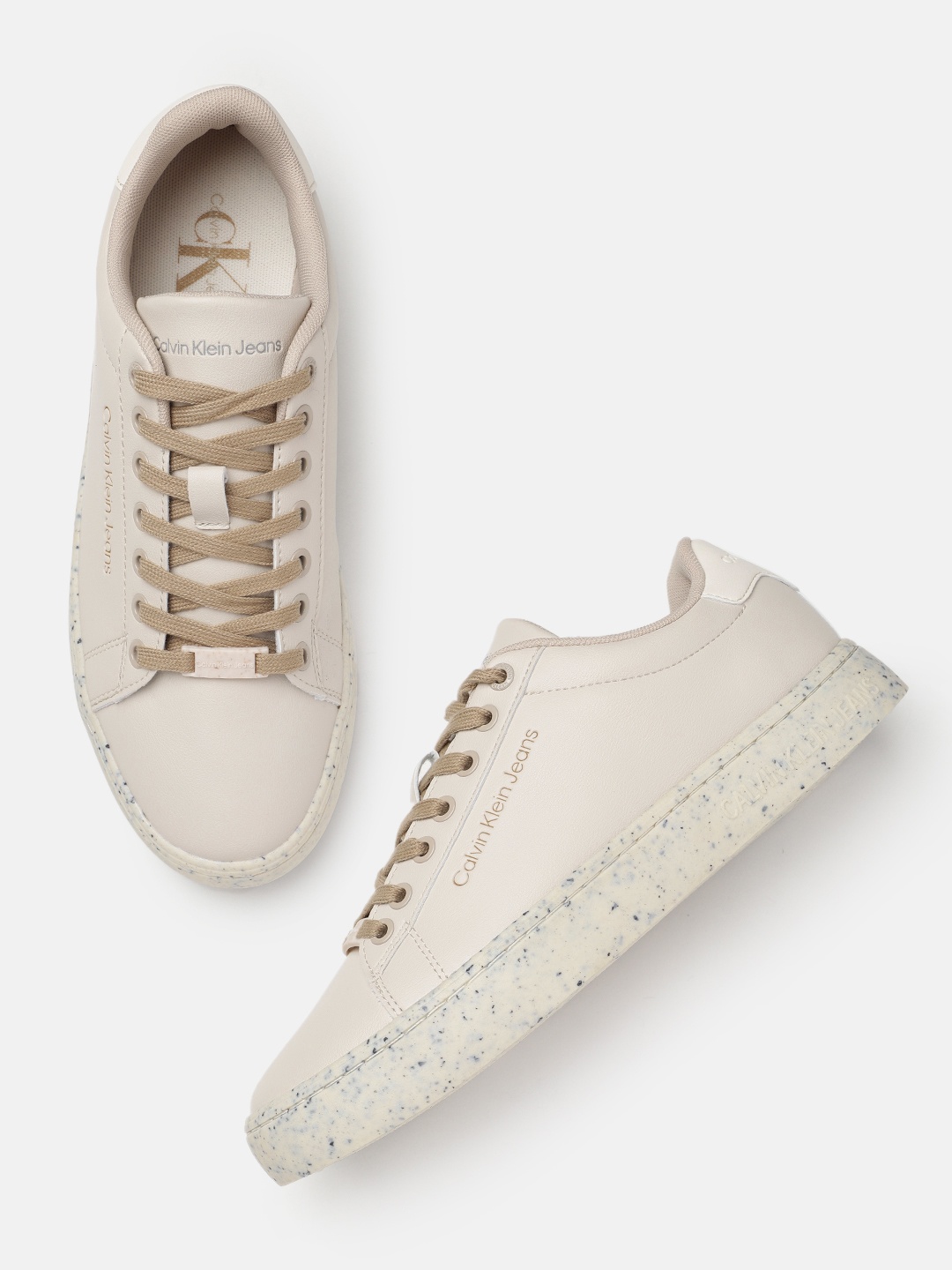 

Calvin Klein Men Sneakers, Beige