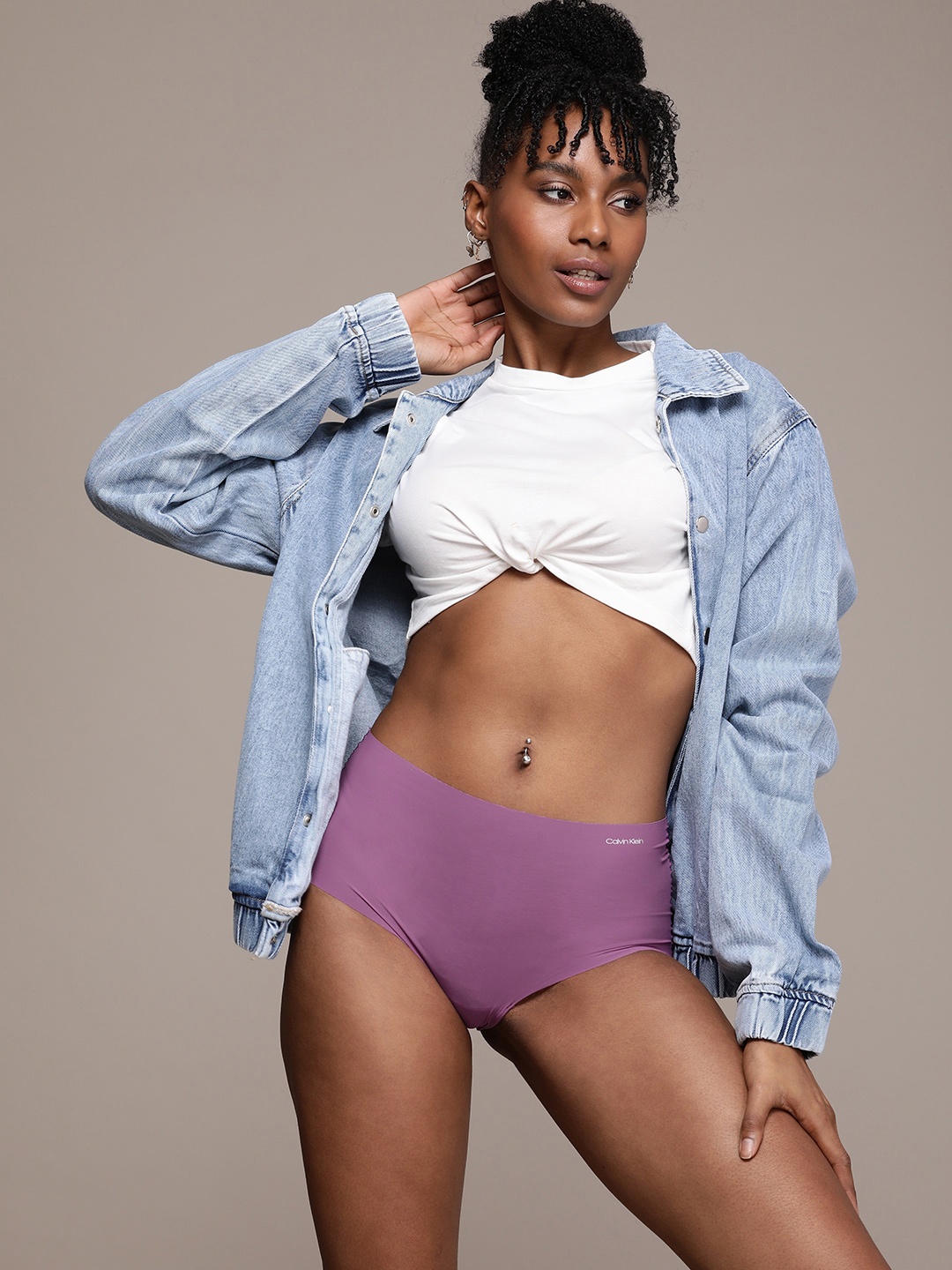 

Calvin Klein Underwear Women Basic Briefs QD3865VAE, Purple