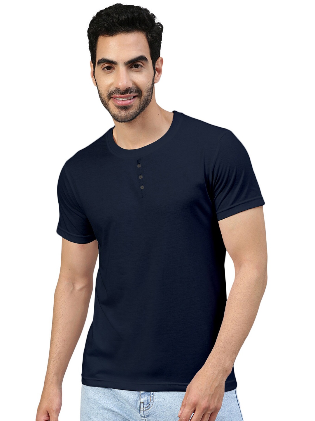 

FTX Round Neck Short Sleeves T-shirt, Navy blue