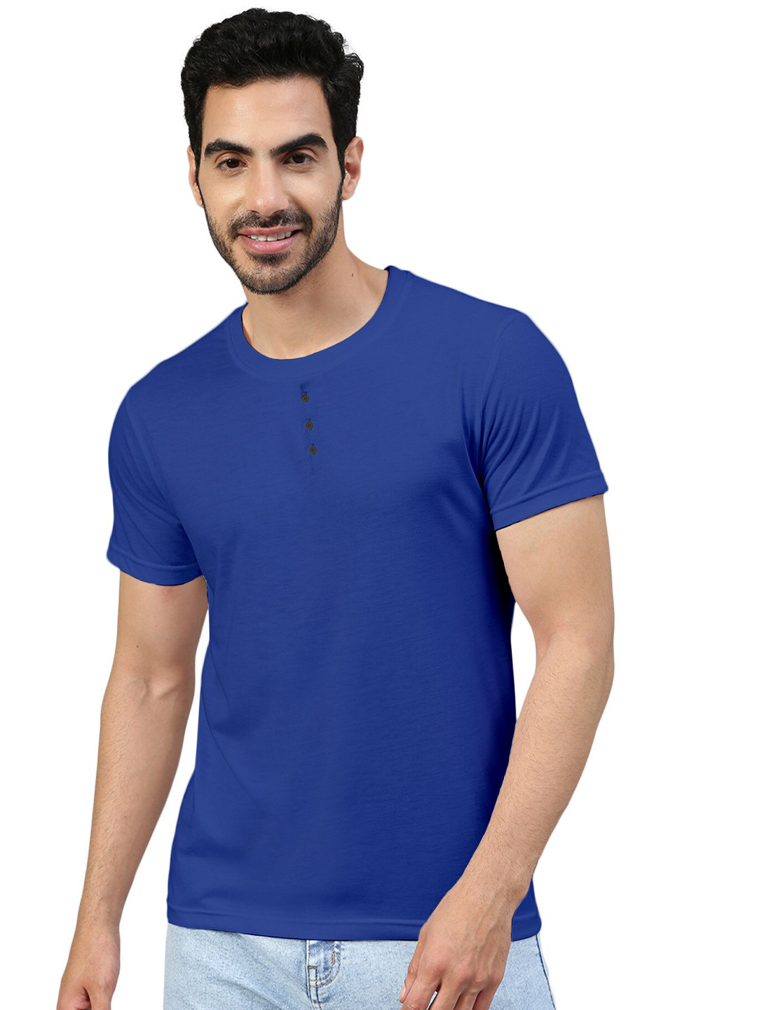 

FTX Round Neck Short Sleeves T-shirt, Blue