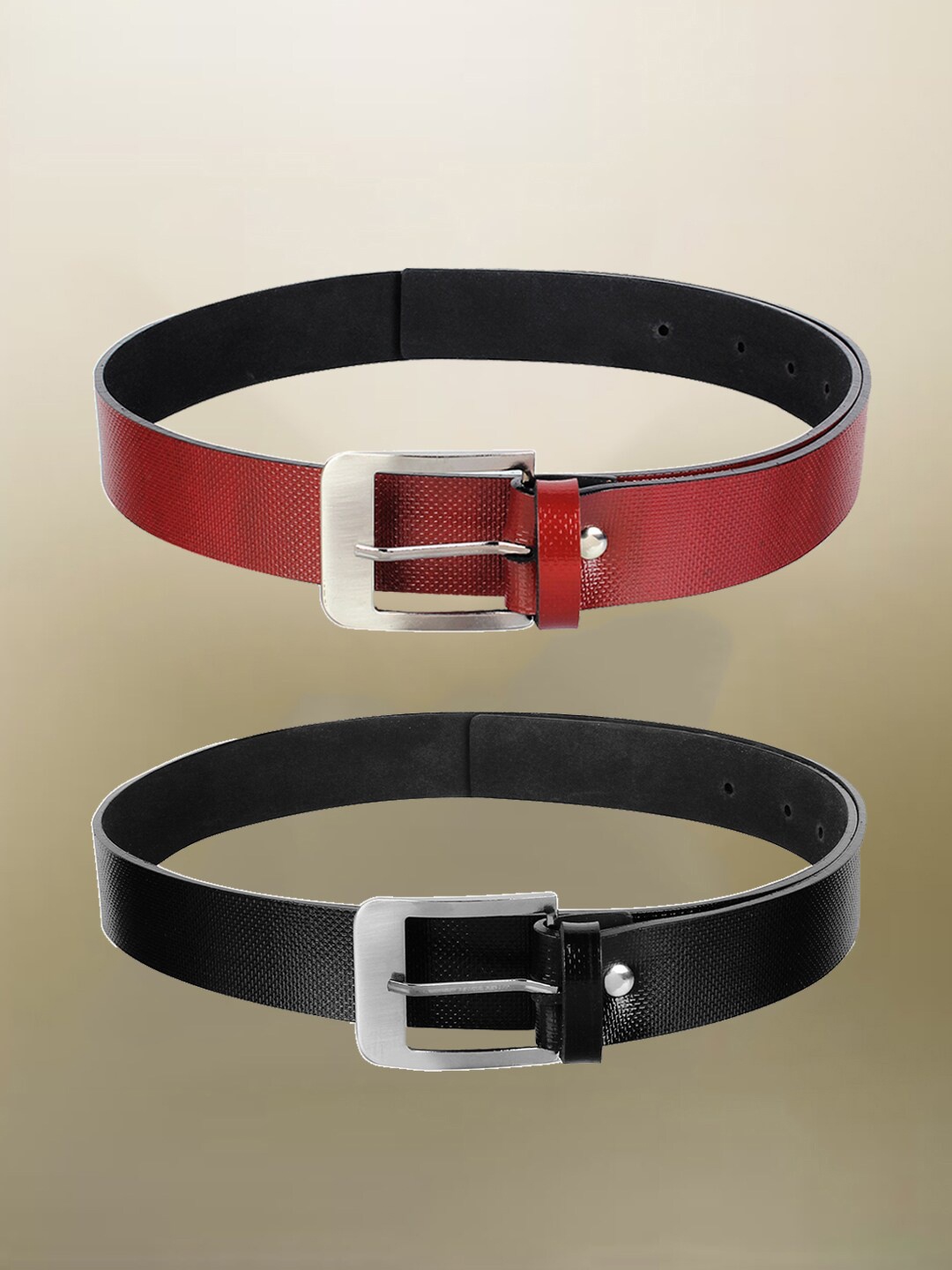 

Swiss Design Men Pack Of 2 Belt, Brown