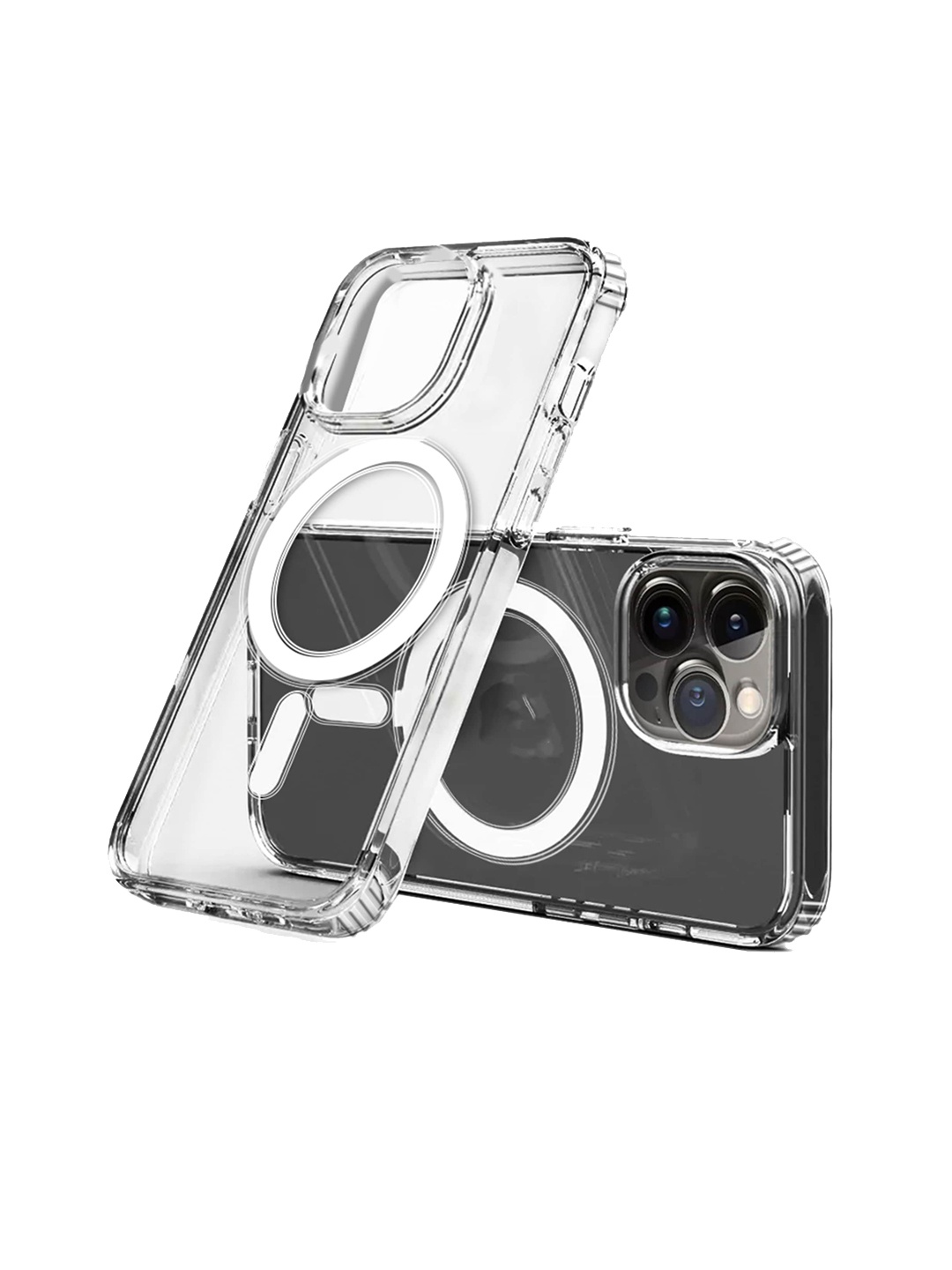 

Karwan iPhone 12 Pro Phone Back Case, Transparent