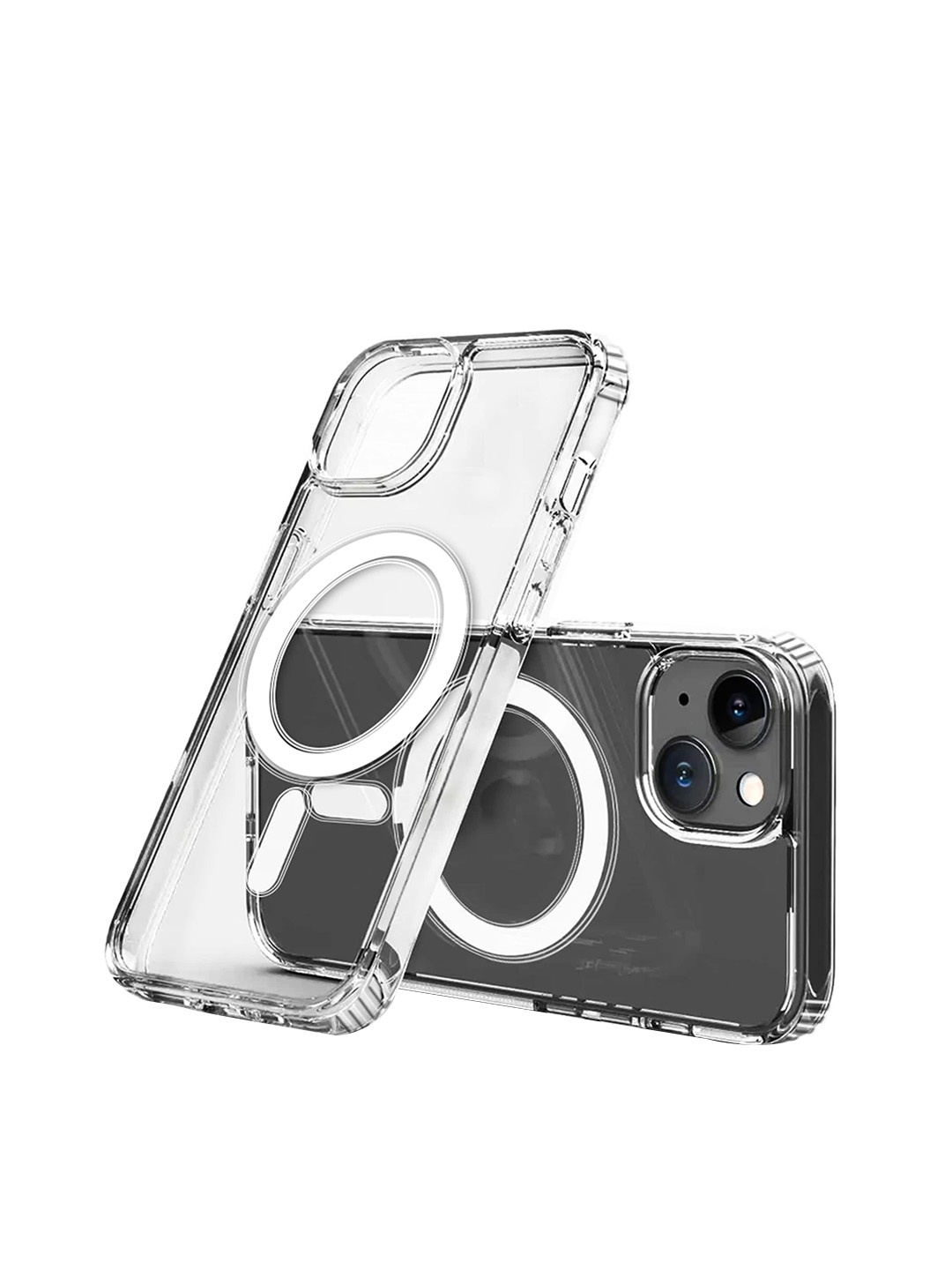 

Karwan Transparent iPhone 14 Plus Hard Plastic Back Case