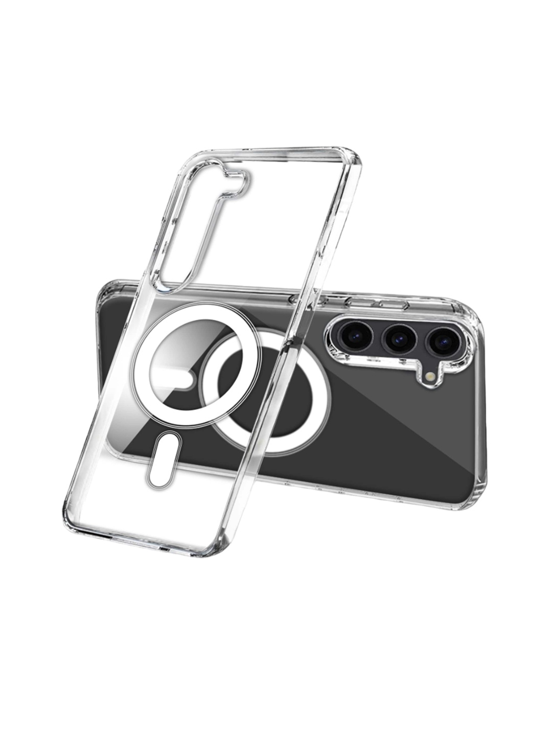 

KARWAN Transparent Samsung S23 Hard Back Cover