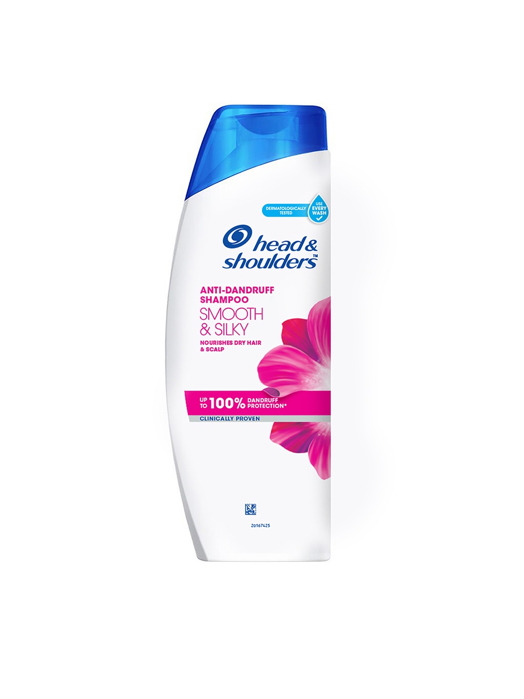 

Head & Shoulders Unisex Smooth & Silky Shampoo 180 ml, White