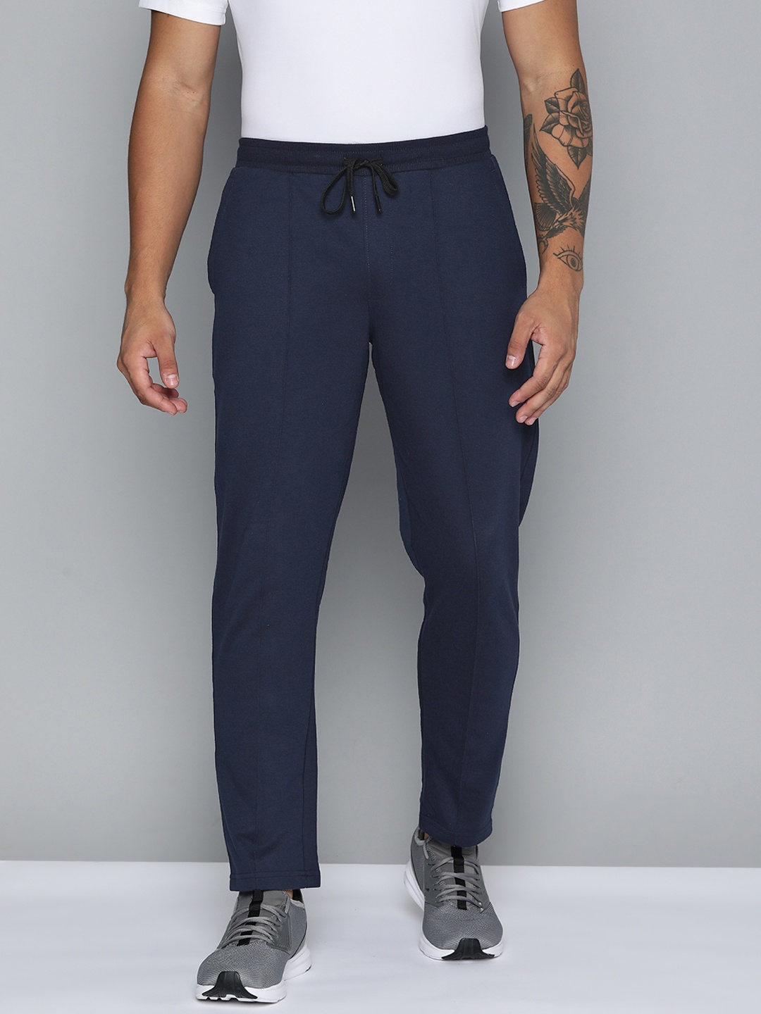 

HRX by Hrithik Roshan Men Lifestyle Track Pants, Navy blue