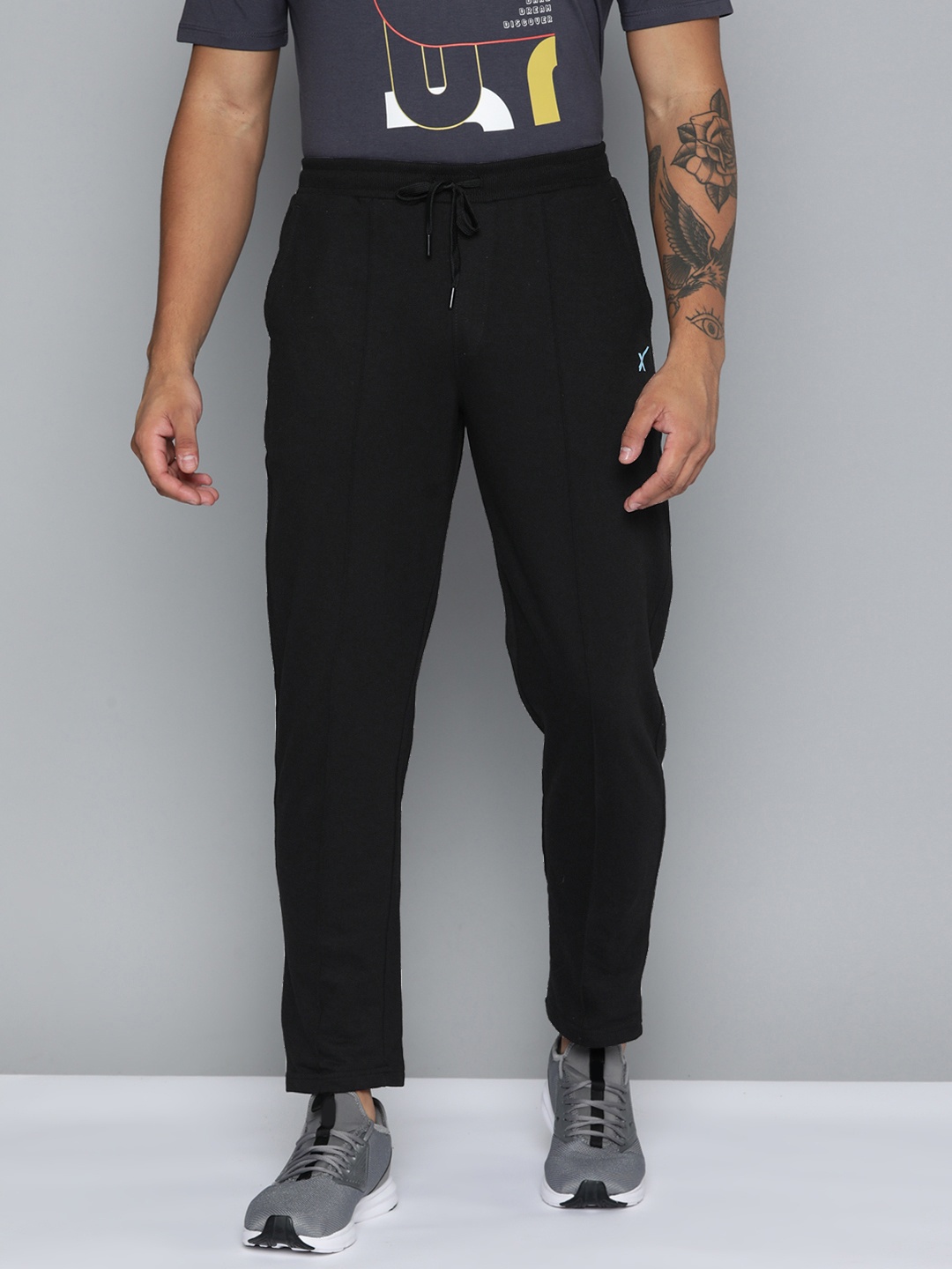 

HRX by Hrithik Roshan Men Lifestyle Track Pants, Black