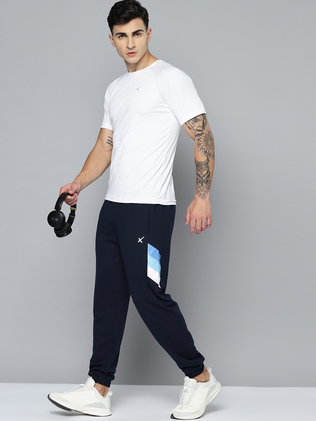 

HRX by Hrithik Roshan Men Solid Jogger, Navy blue
