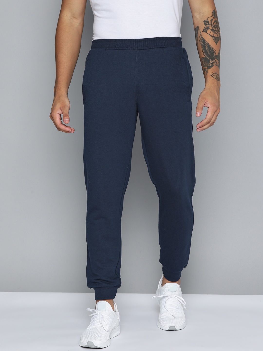 

HRX by Hrithik Roshan Men Lifestyle Track Pants, Navy blue