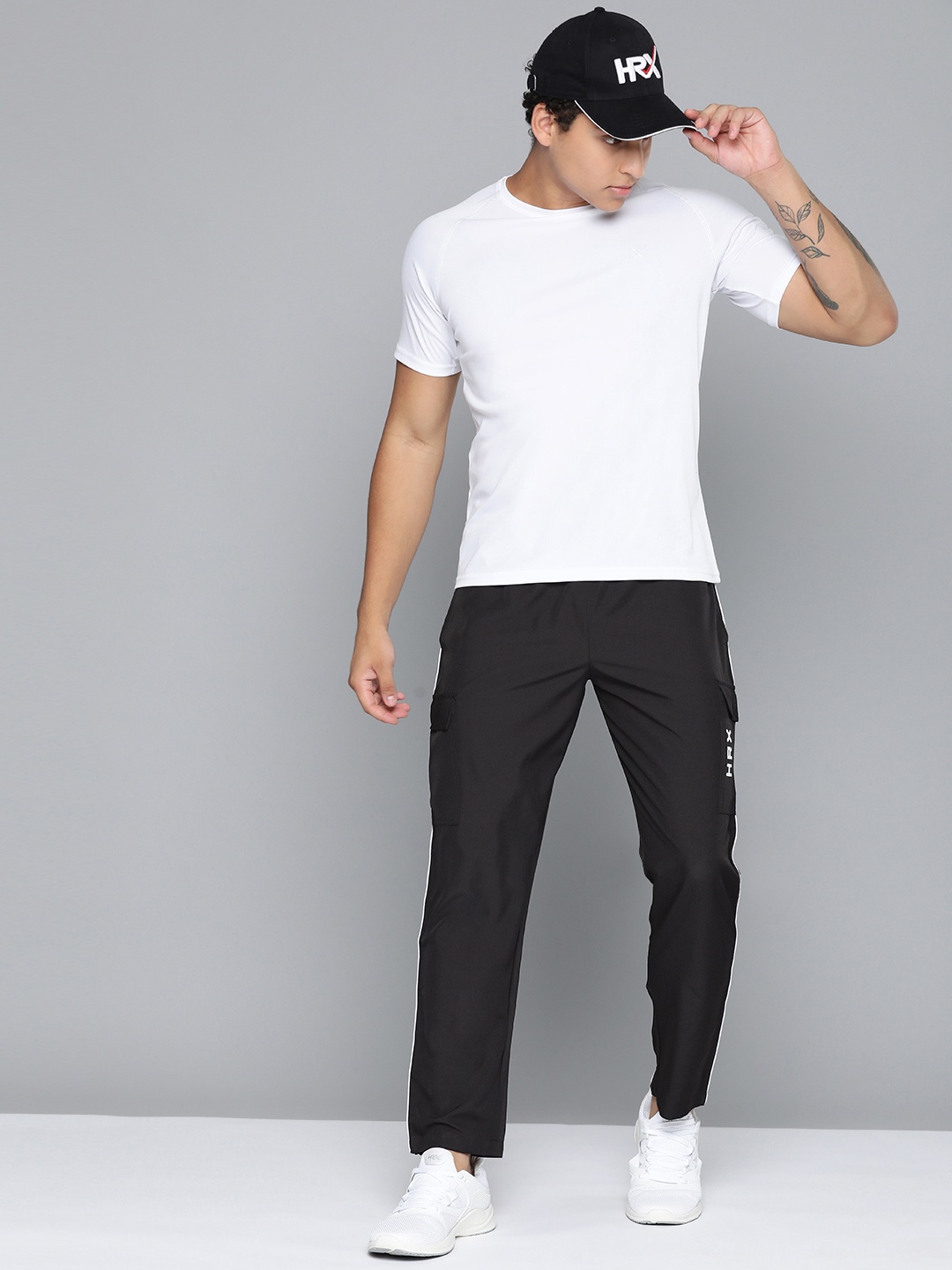 

HRX by Hrithik Roshan Men Lifestyle Track Pants, Black