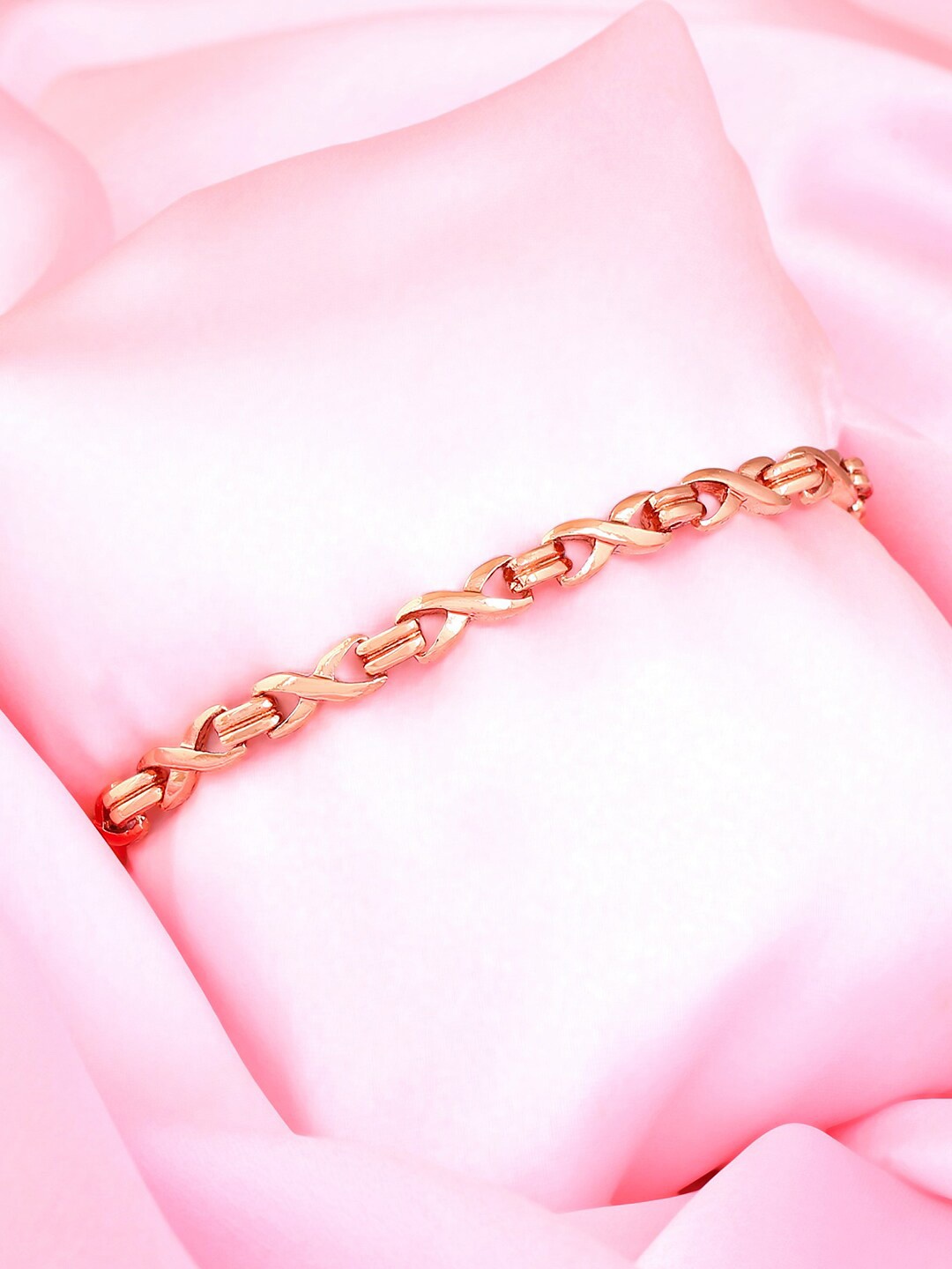 

Estele Rose Gold-Plated Link Bracelet