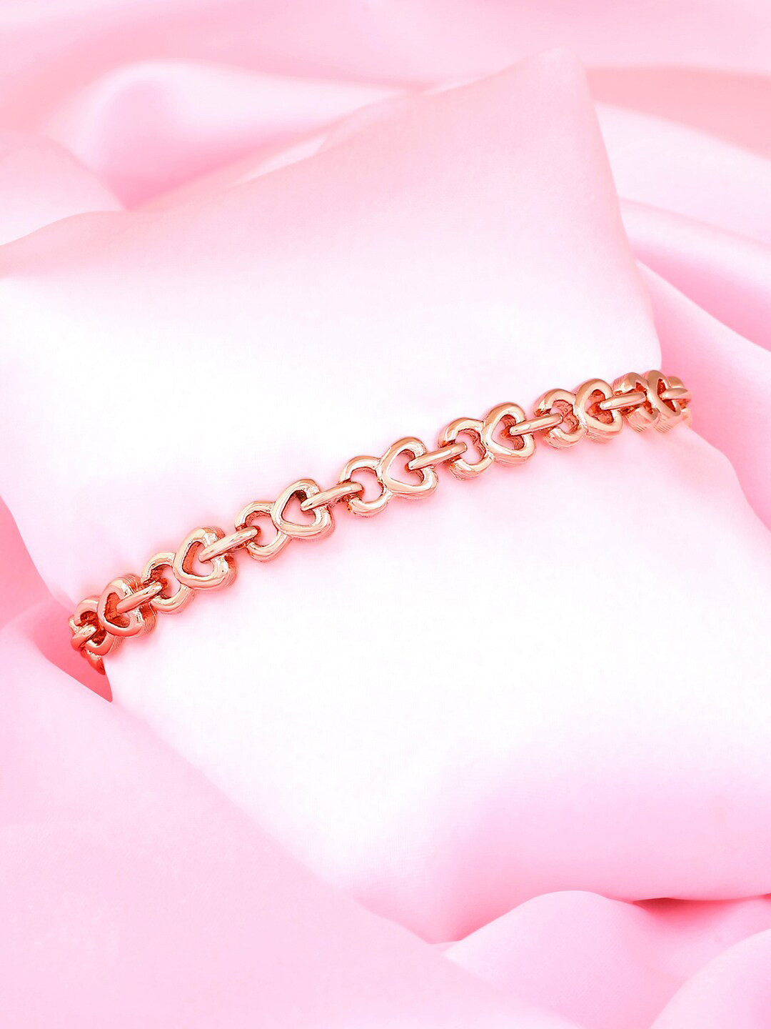

Estele Rose Gold-Plated Link Bracelet