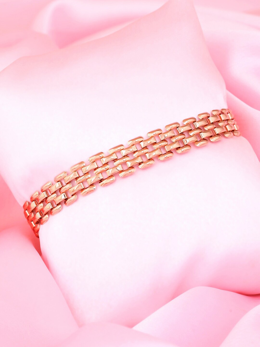 

Estele Rose Gold-Plated Link Bracelet