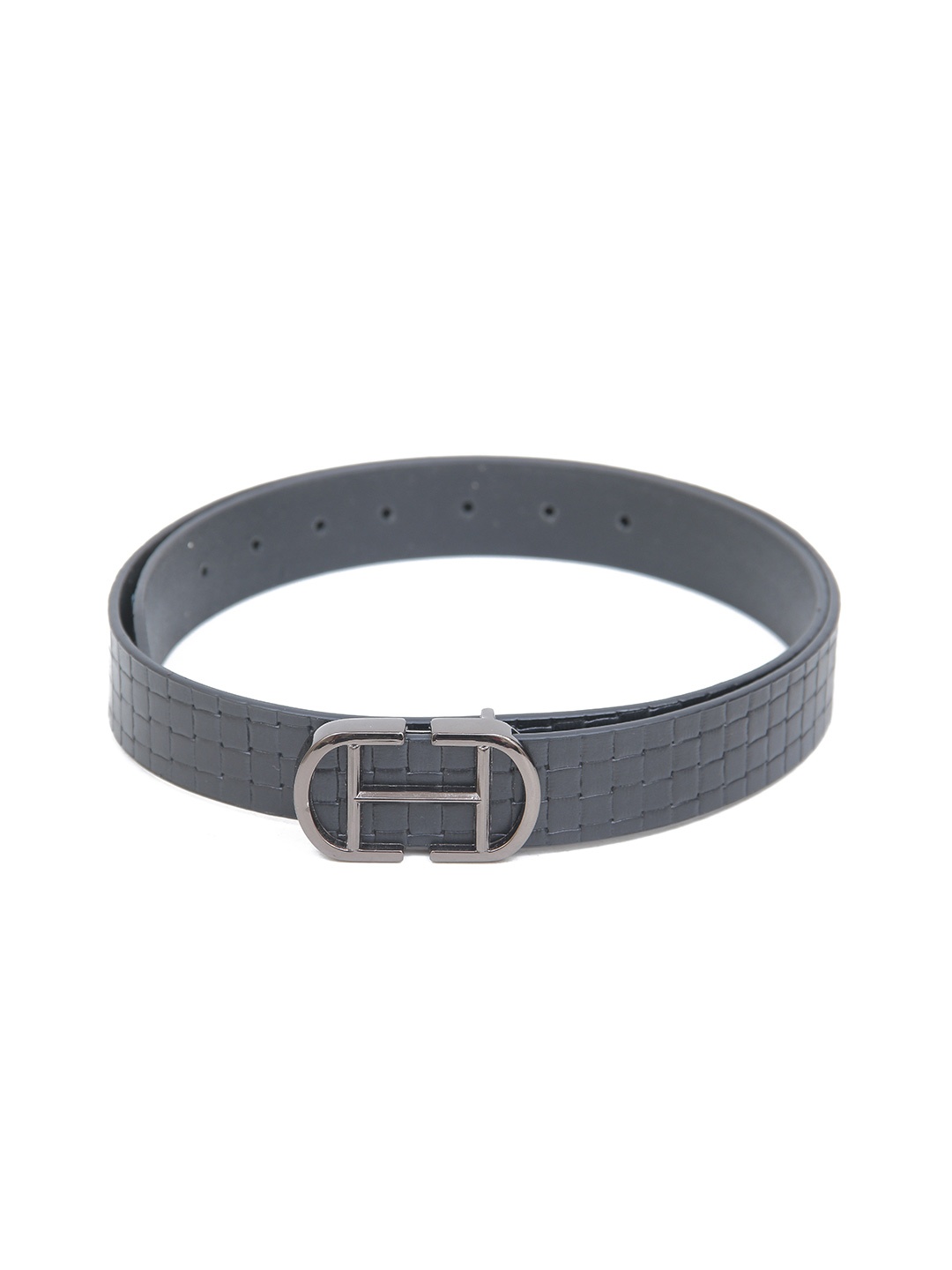 

Calvadoss Women Textured Leather Belt, Black