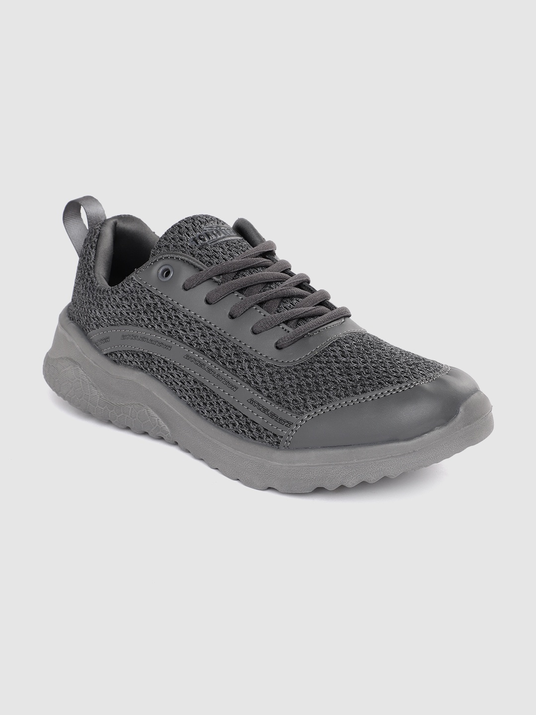 

Liberty Men Woven Design Running Shoes, Grey