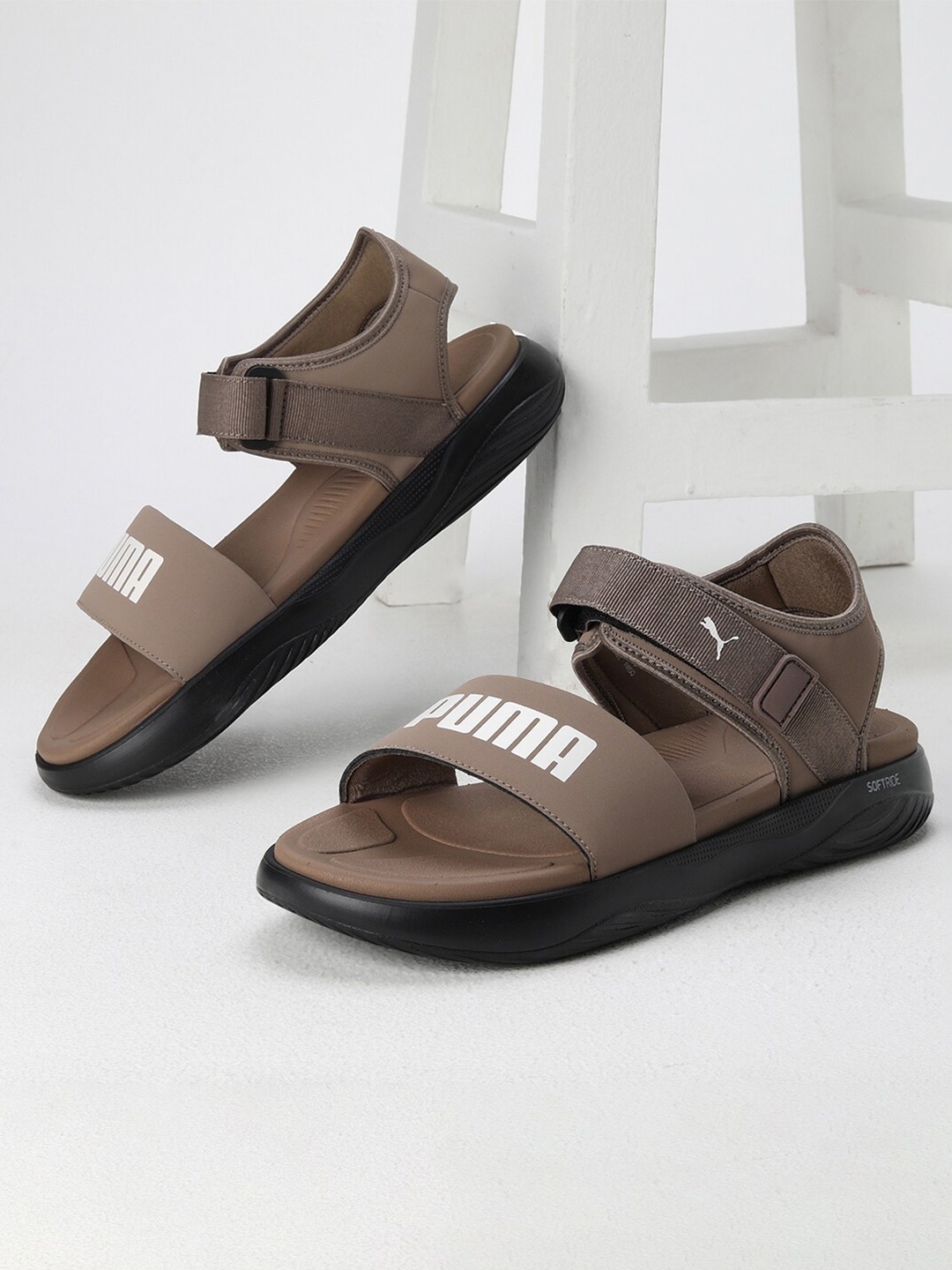 

Puma Softride Seave Sandals, Brown