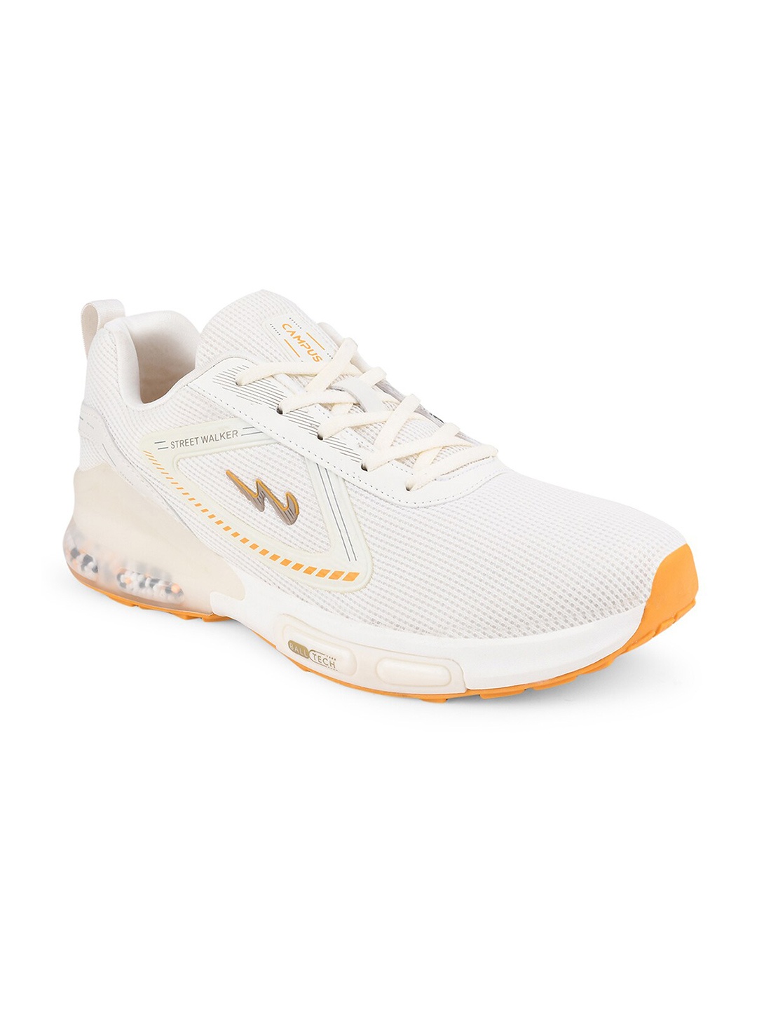 

Campus Men CAMP-BEAST Mesh Running Non-Marking Shoes, Off white
