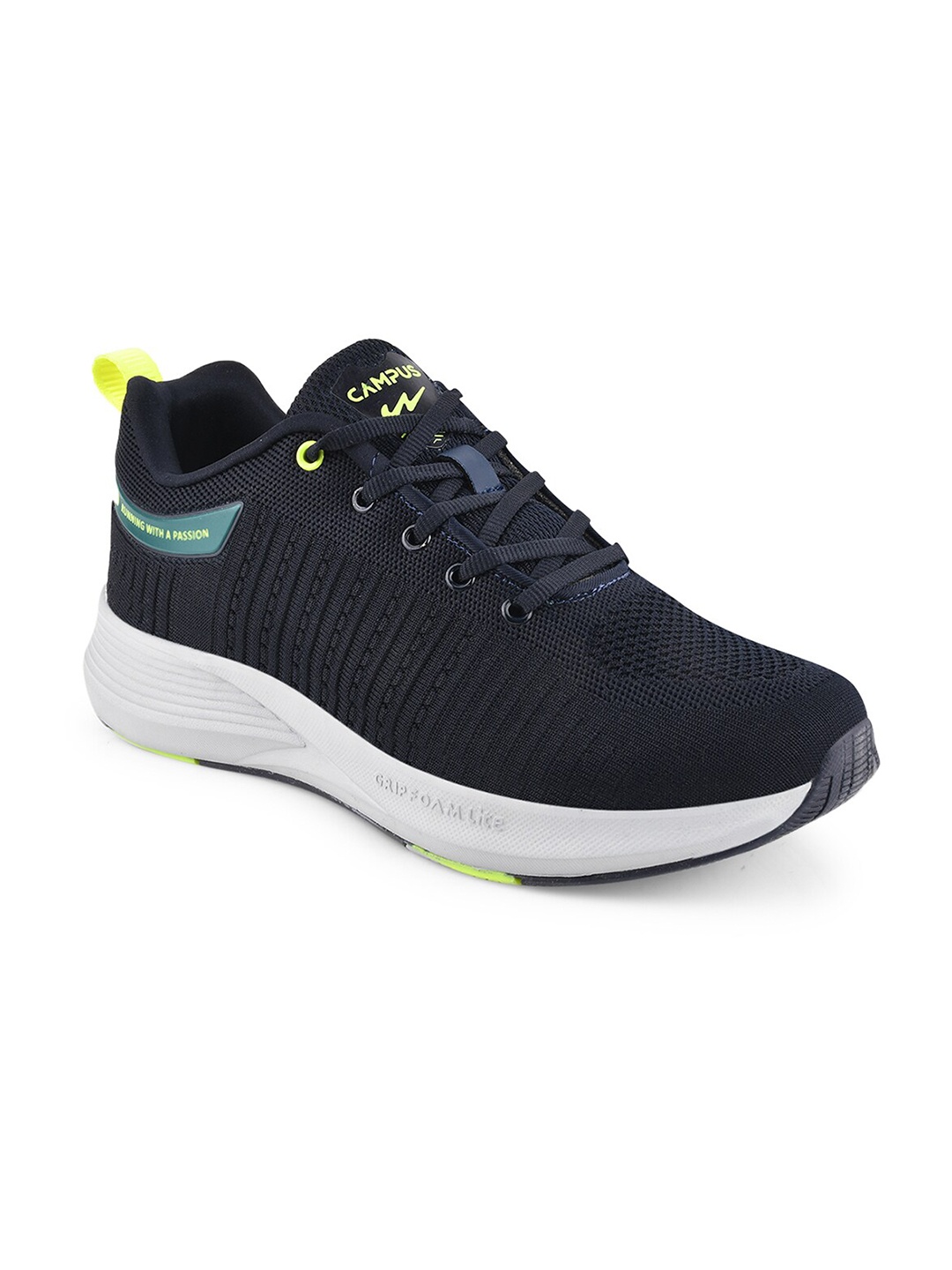 

Campus Men Navy Blue Mesh Running Non-Marking Shoes