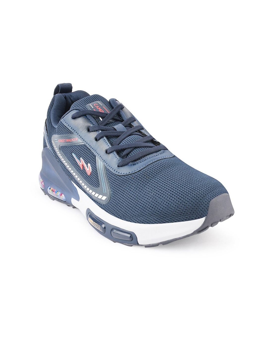 

Campus Men CAMP-BEAST Mesh Running Non-Marking Shoes, Navy blue