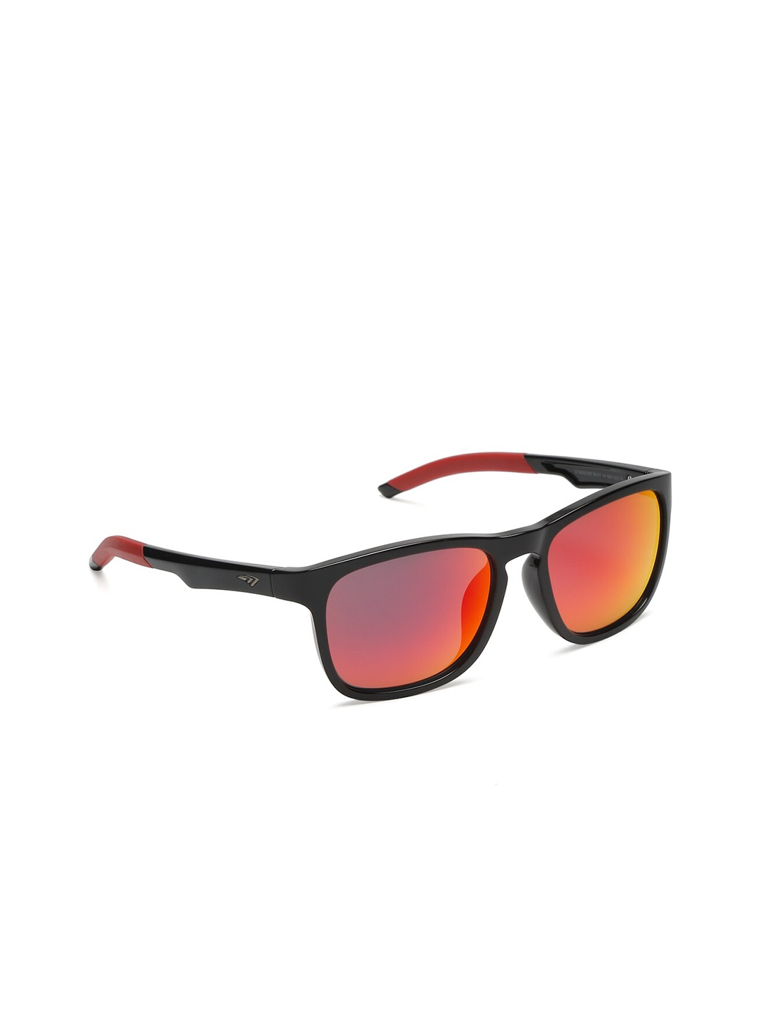 

SUNNIES Rectangle Lens with Polarised and UV Protected Sunglasses, Pink