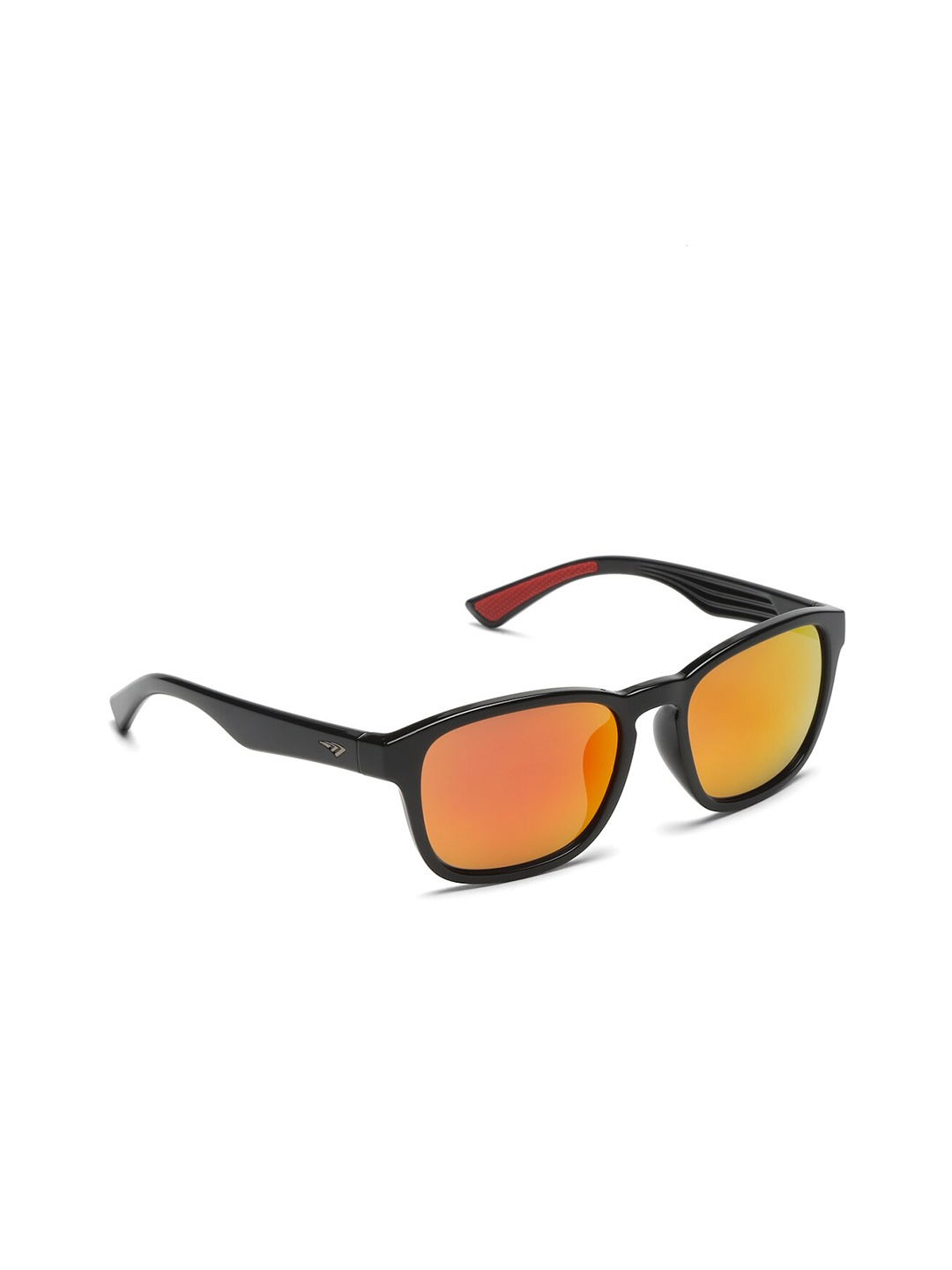

SUNNIES Square Sunglasses with UV Protected Lens, Red