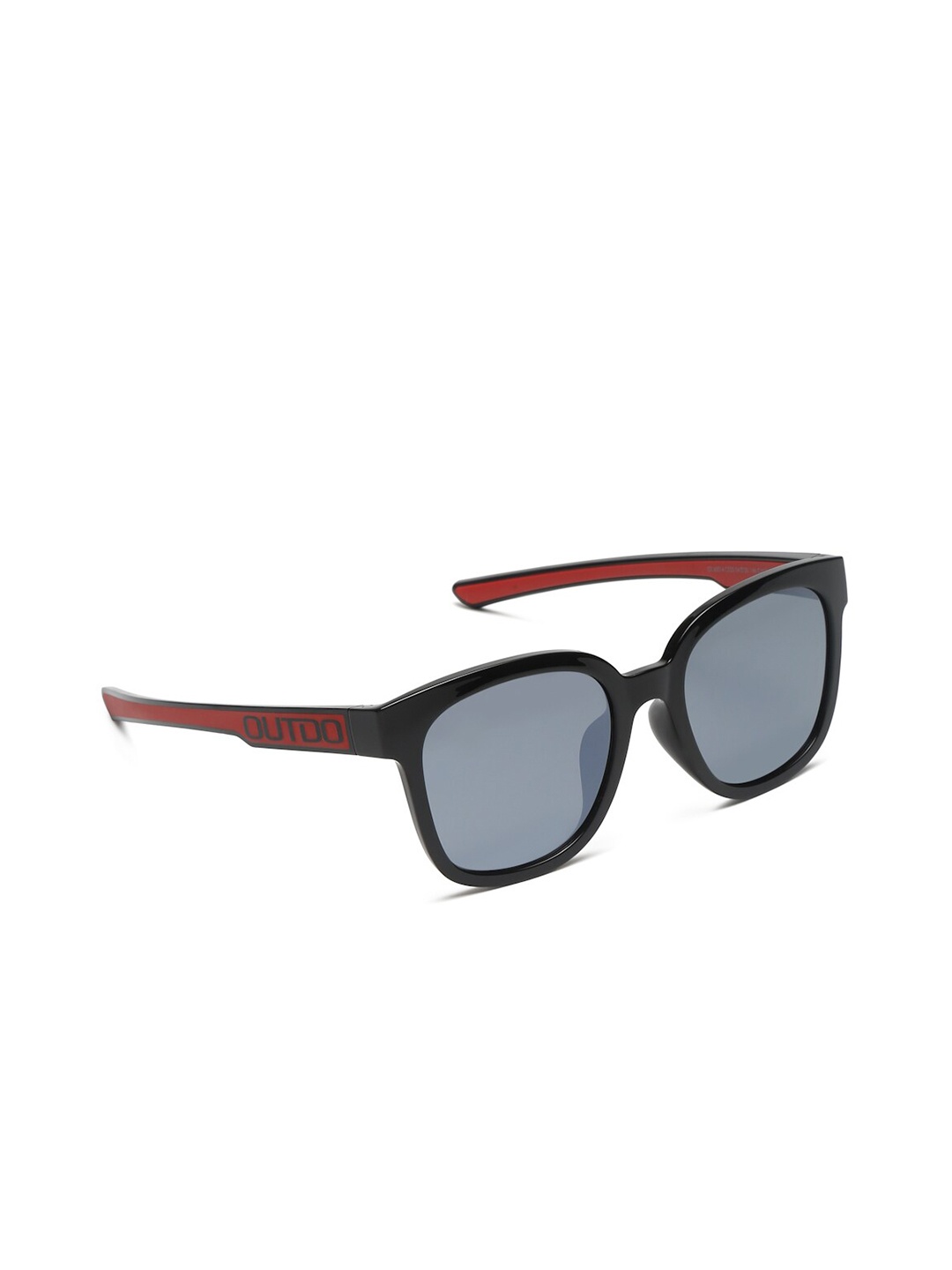 

SUNNIES Rectangle Lens with Polarised and UV Protected Sunglasses, Navy blue