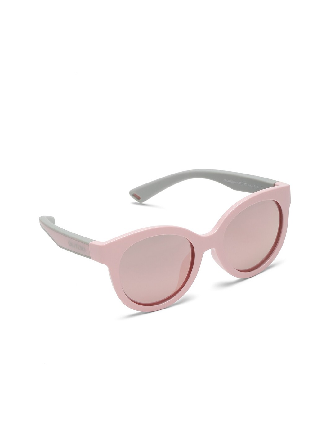 

SUNNIES Rectangle Lens with Polarised and UV Protected Sunglasses, Pink