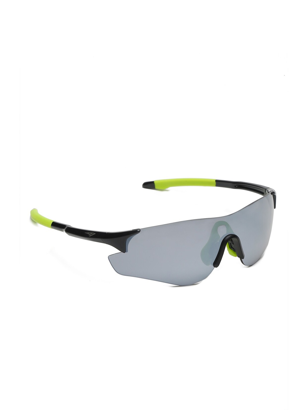 

SUNNIES Rectangle Lens with Polarised and UV Protected Sunglasses, Grey