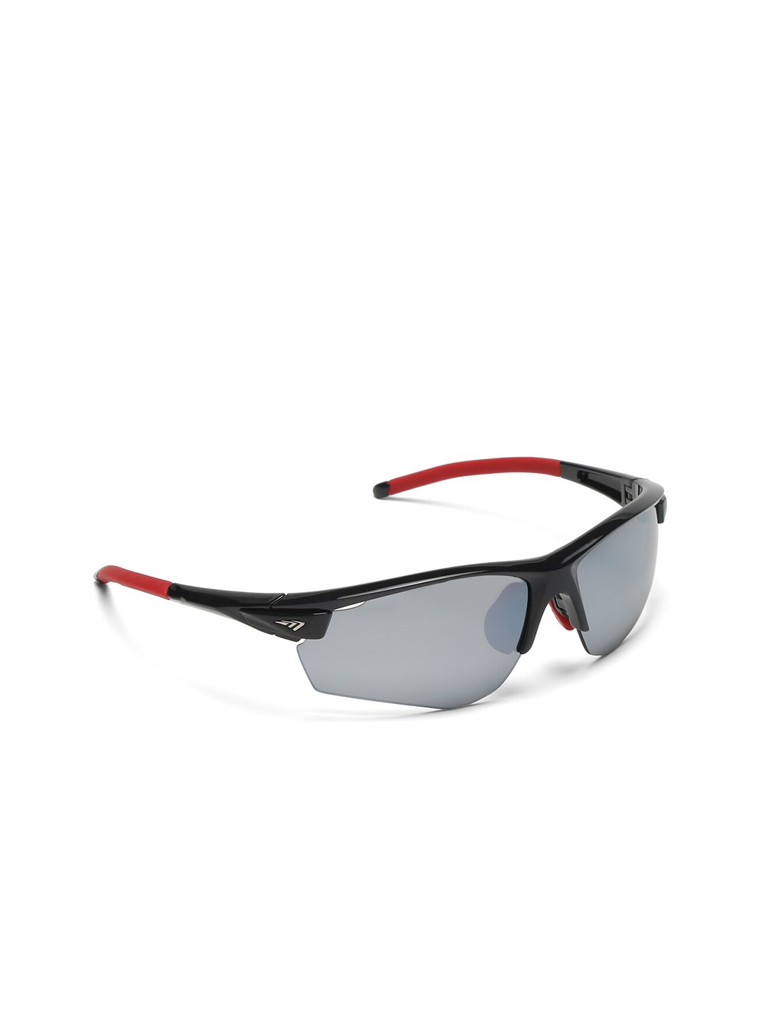 

SUNNIES Rectangle Sunglasses With Polarised and UV Protected Lens, Grey