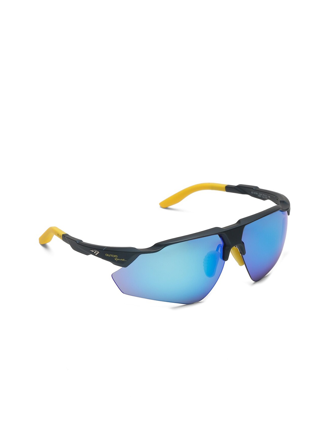 

SUNNIES Sports Lens with Polarised and UV Protected Sunglasses, Blue
