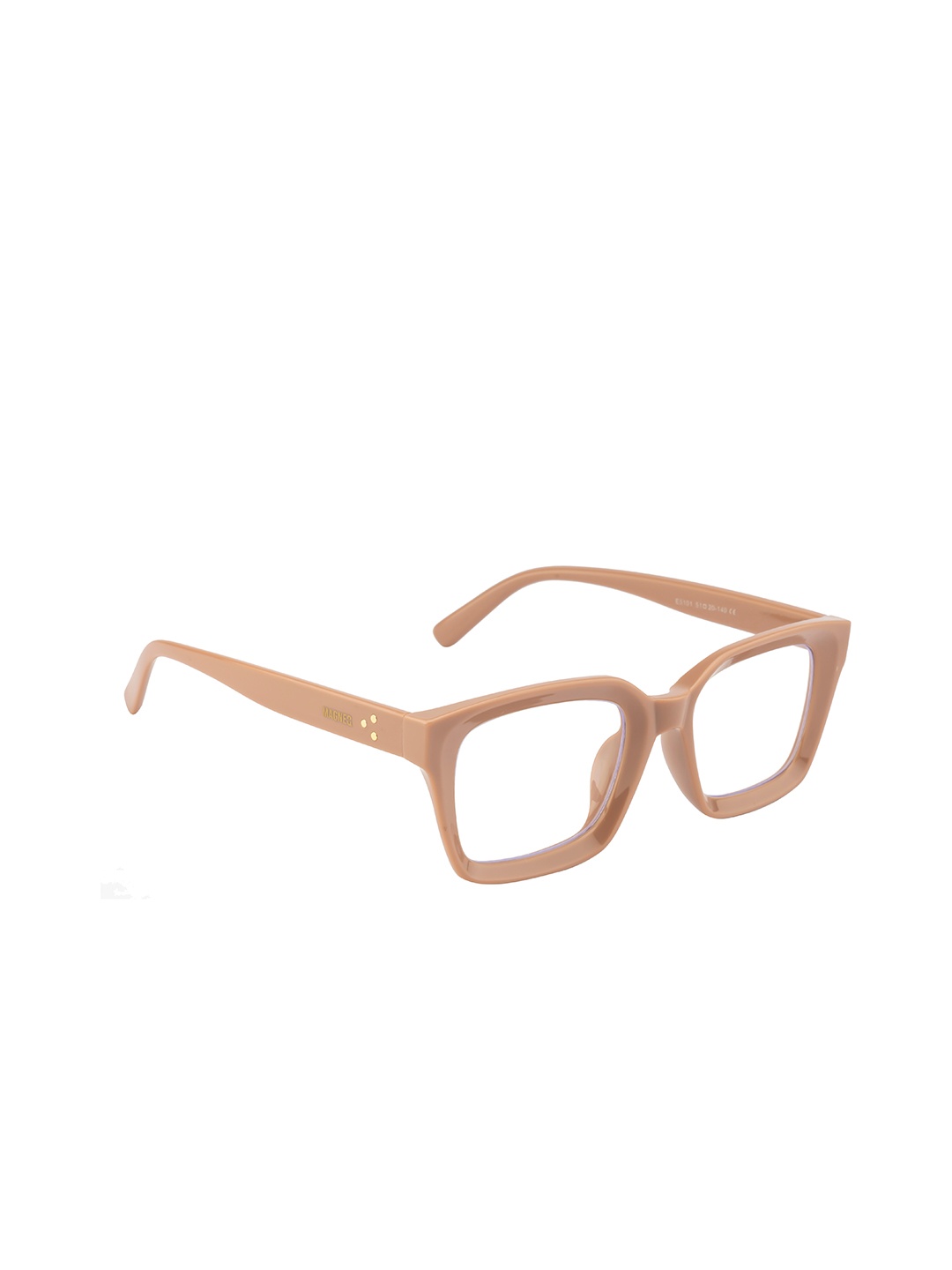 

MAGNEQ Rectangular Shaped Sunglasses With UV Protected Lens MG 5101/F C7 5220, Brown