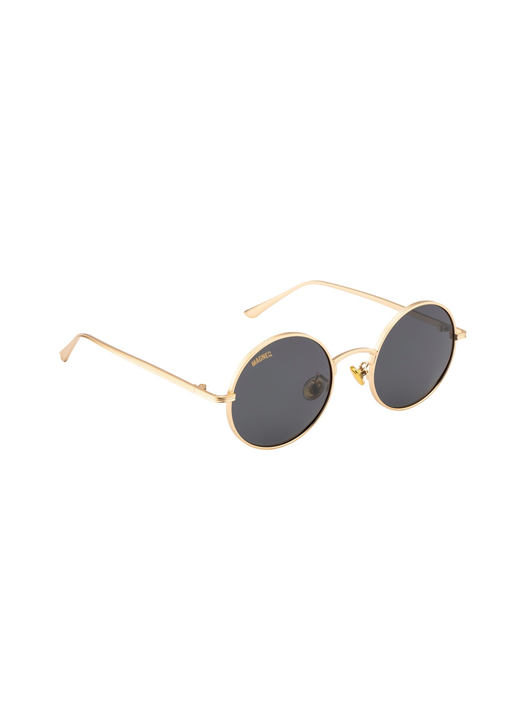 

MAGNEQ Round Shaped Sunglasses With UV Protected Lens MG 8343/S C5 4822, Black