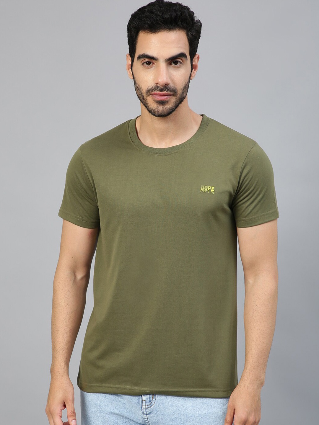 

FTX Round Neck Regular Fit T-shirt, Green