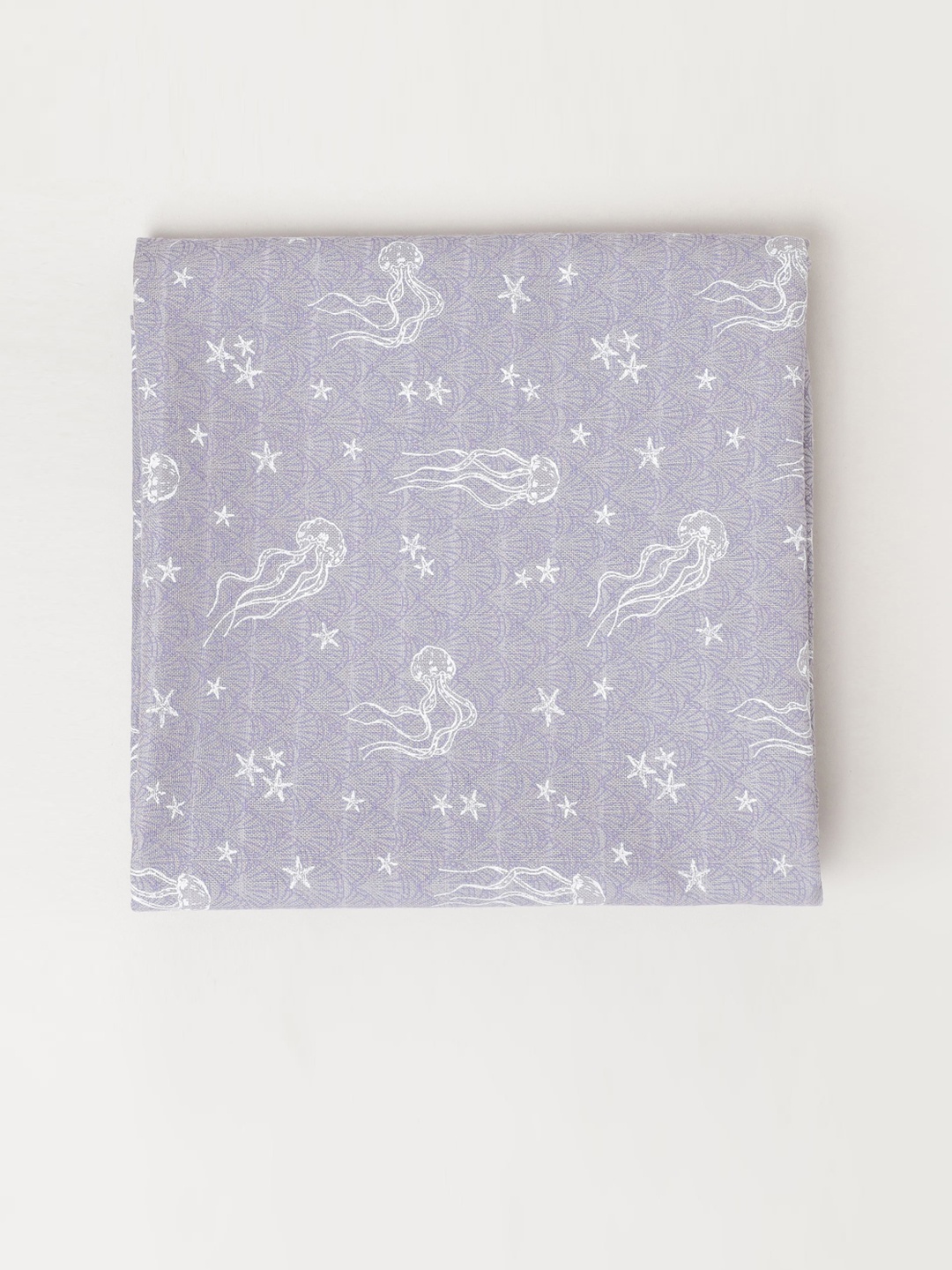 

cocoon care Infant Lavender Printed Soft Bamboo Muslin Swaddle Towel