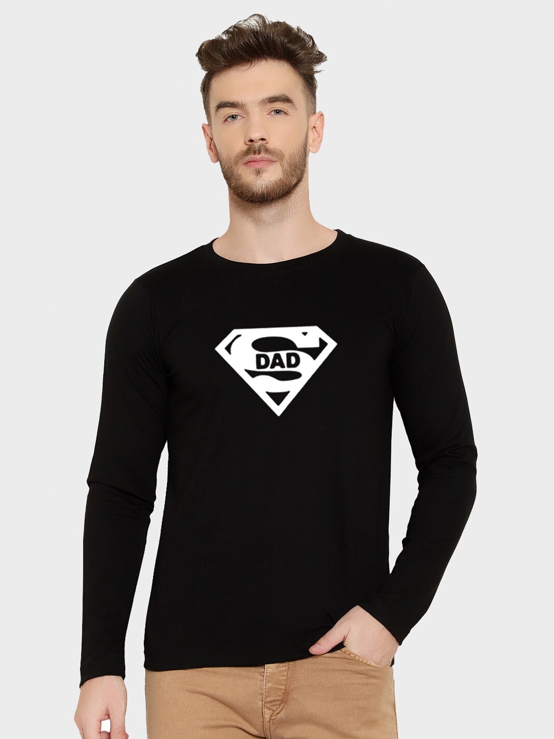 

T-SHIRT TRUCK Typography Cotton T-shirt, Black