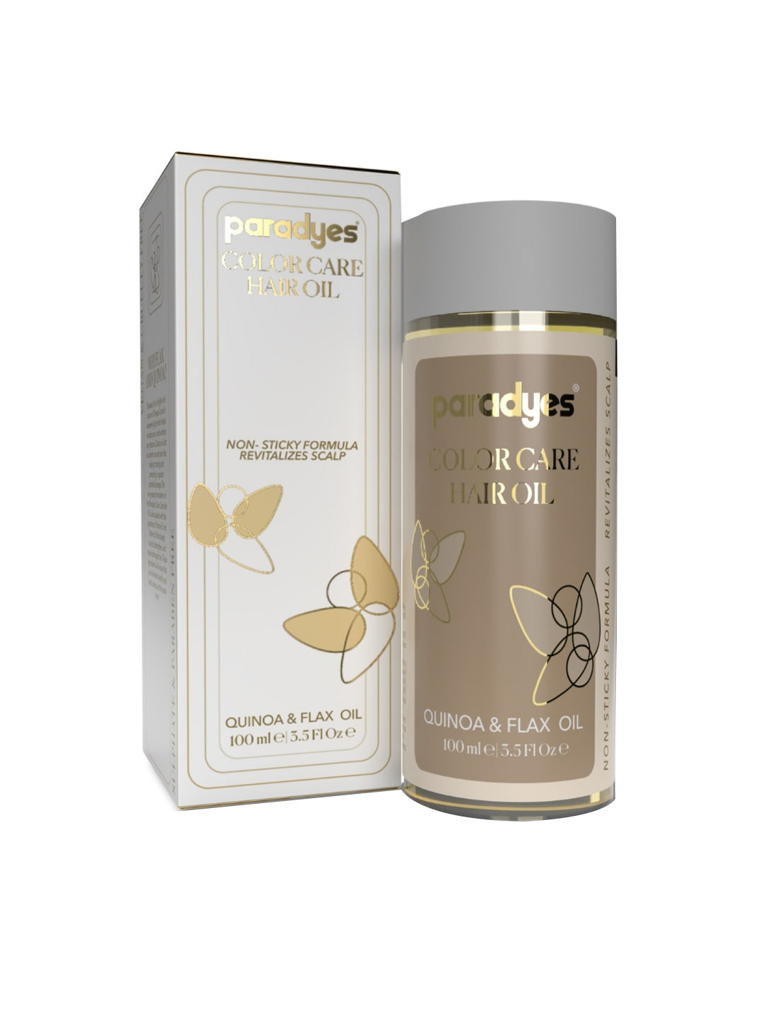

Paradyes Color Care Hair Oil With Quinoa & Flax - 100 ml, Yellow