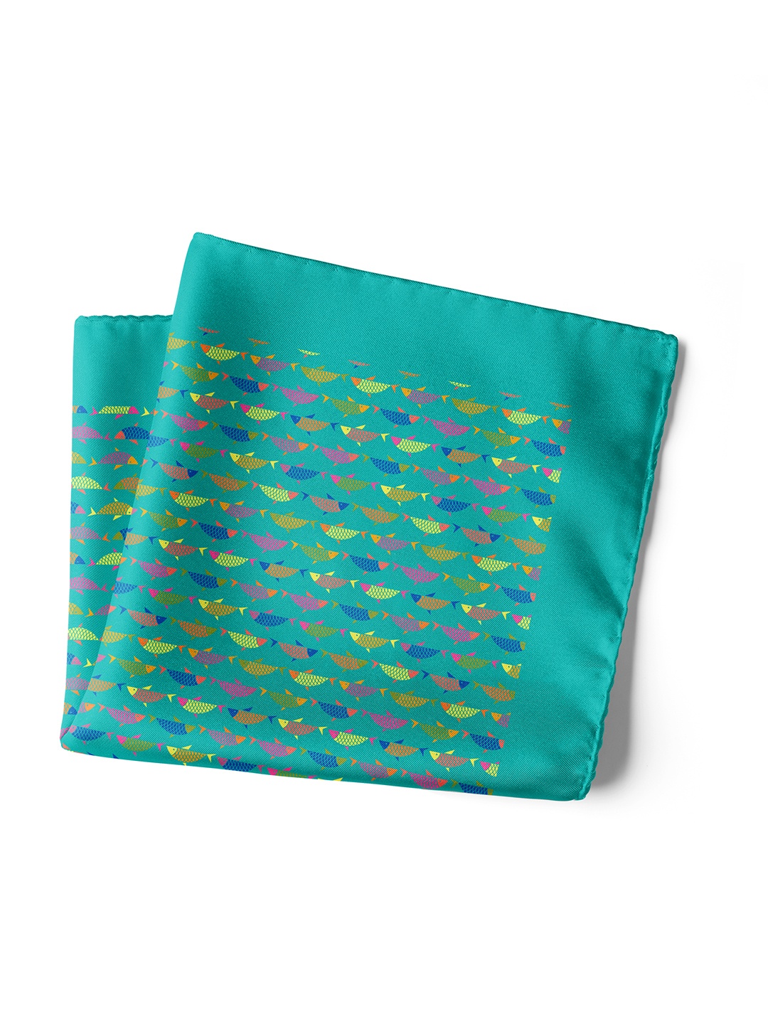 

CHOKORE The Wildlife Range Men Silk Pocket Squares, Blue
