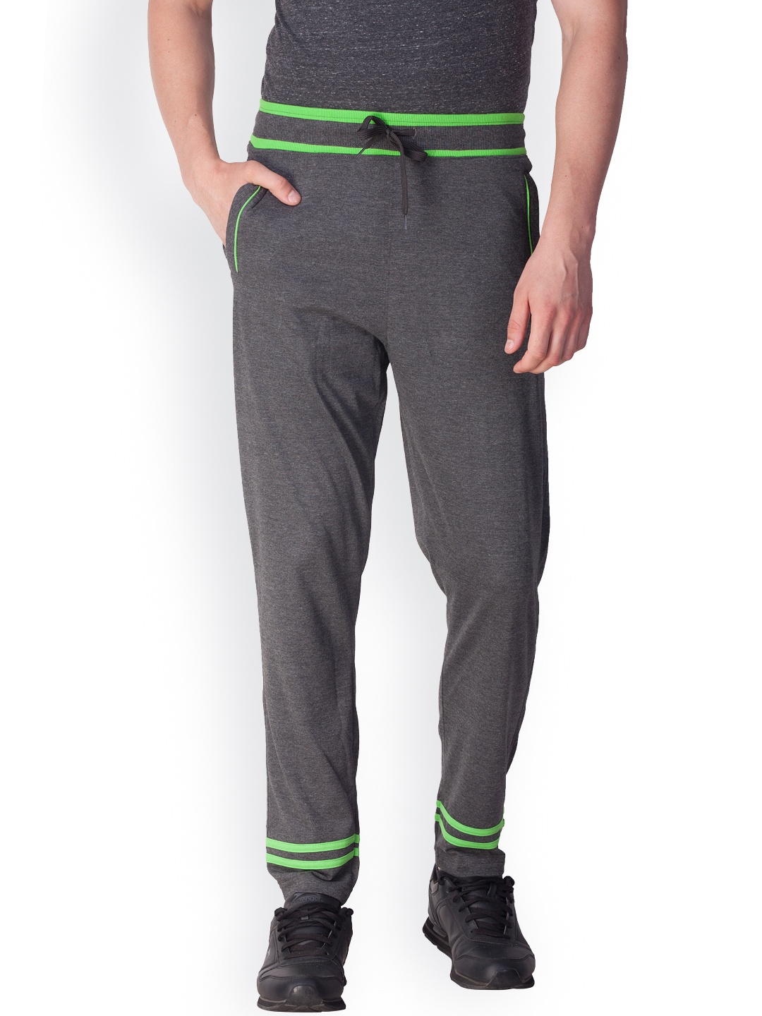 

ONN Grey Melange Active Modern Straight Fit Joggers