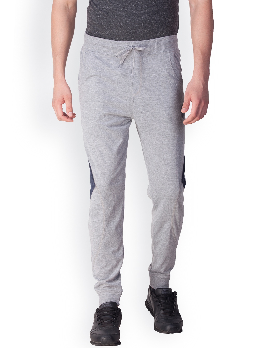 

ONN Grey Melange Active Relaxed Straight Fit Joggers