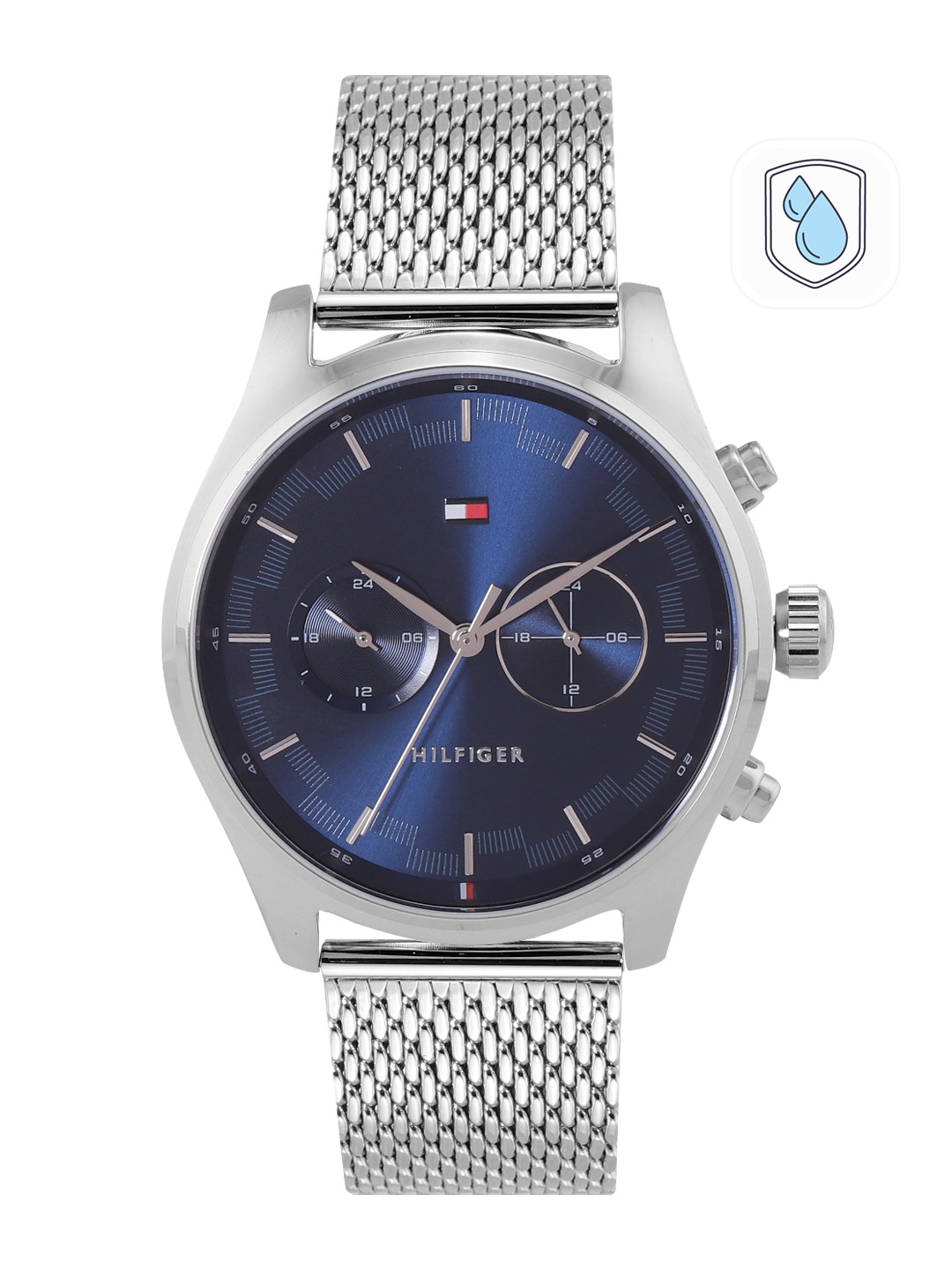 

Tommy Hilfiger Men Bracelet Style Straps Analogue Watch NCTH1710420W, Blue