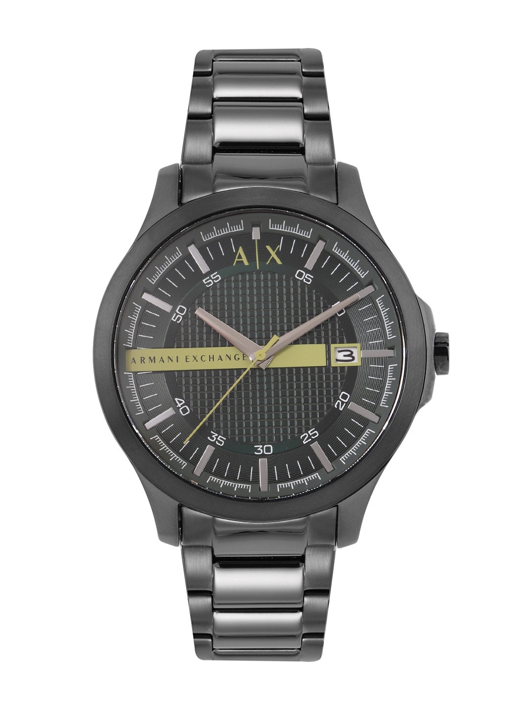 

Armani Exchange Men Patterned Analogue Watch AX2450, Black