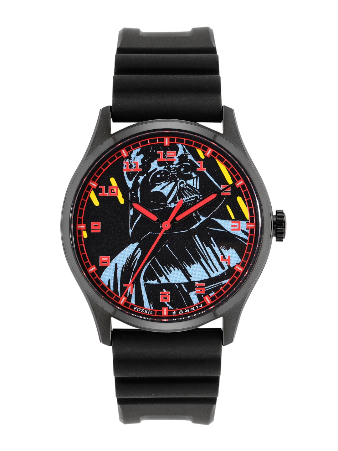 

Fossil Unisex Star Wars Printed Analogue Watch SE1107, Black